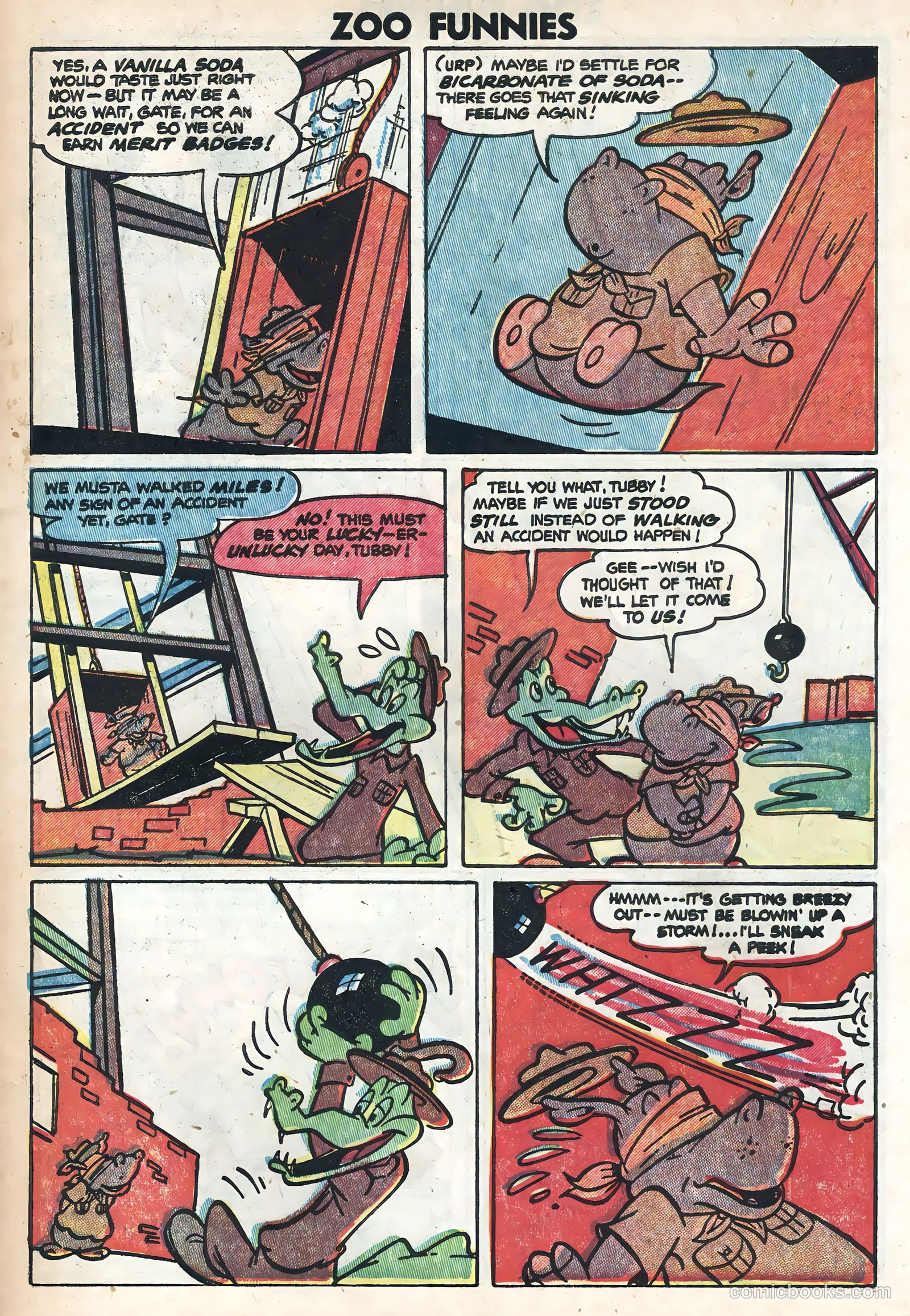 Zoo Funnies #5 — page 7 of 36