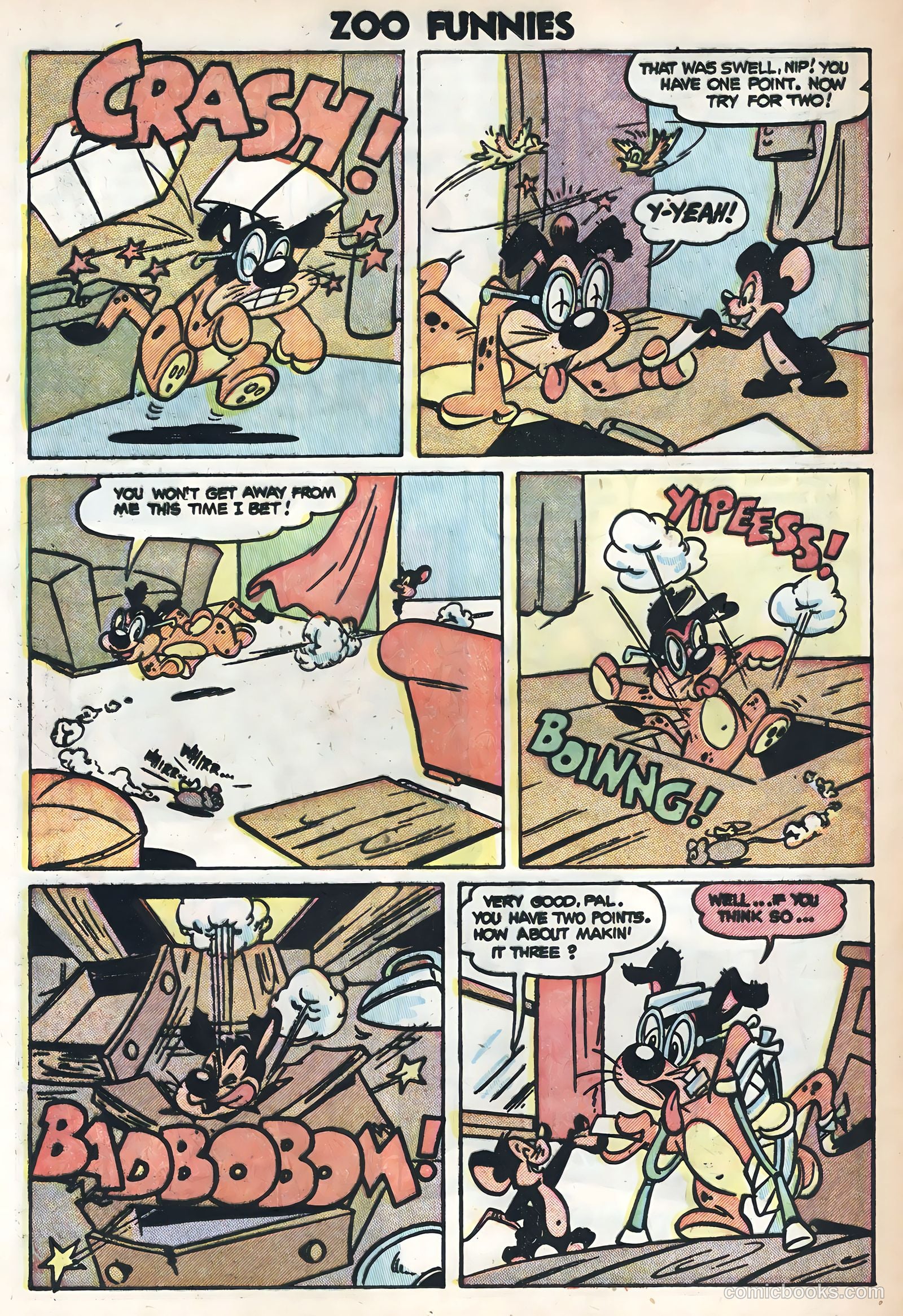 Zoo Funnies #5 — page 12 of 36
