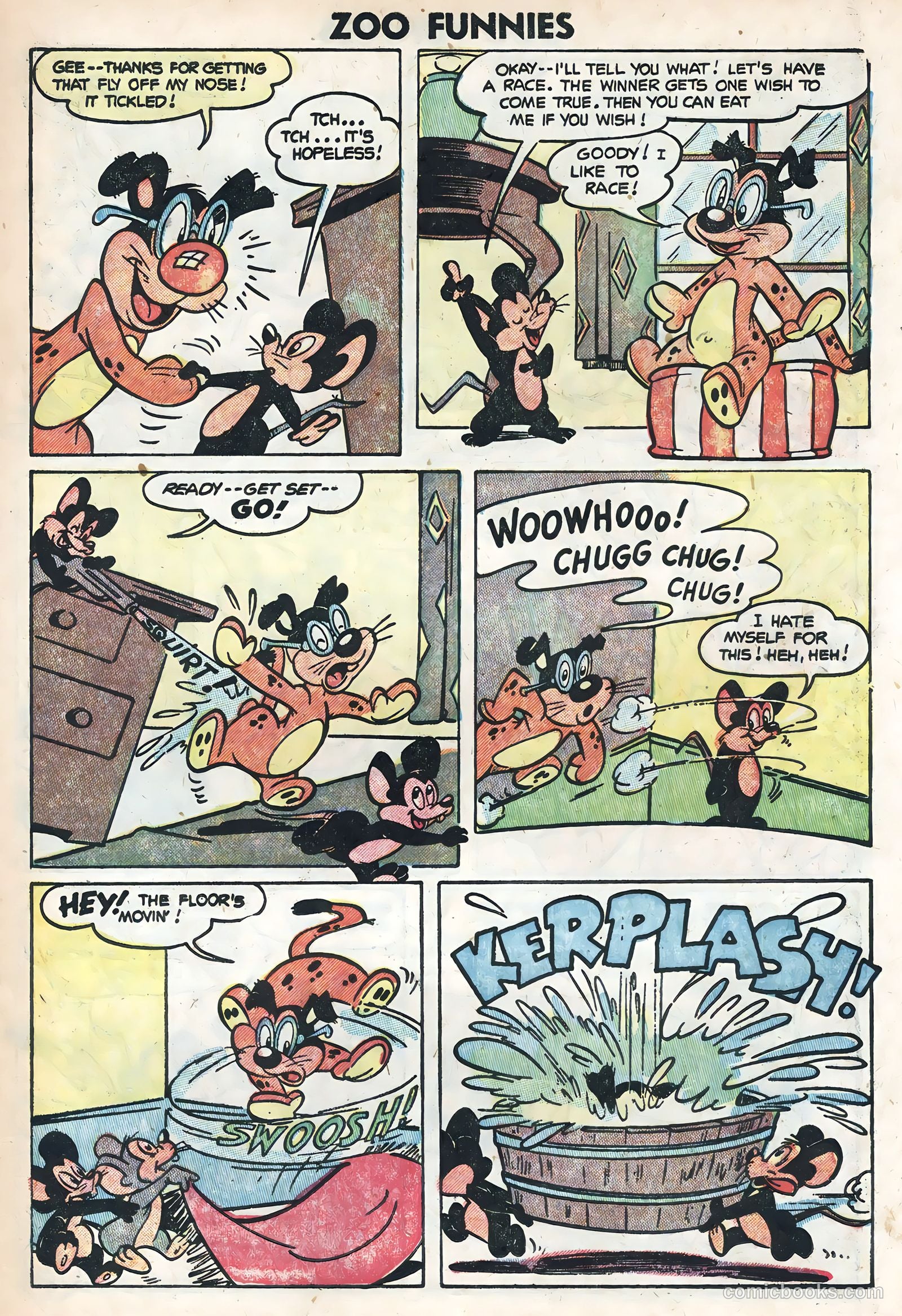 Zoo Funnies #5 — page 15 of 36