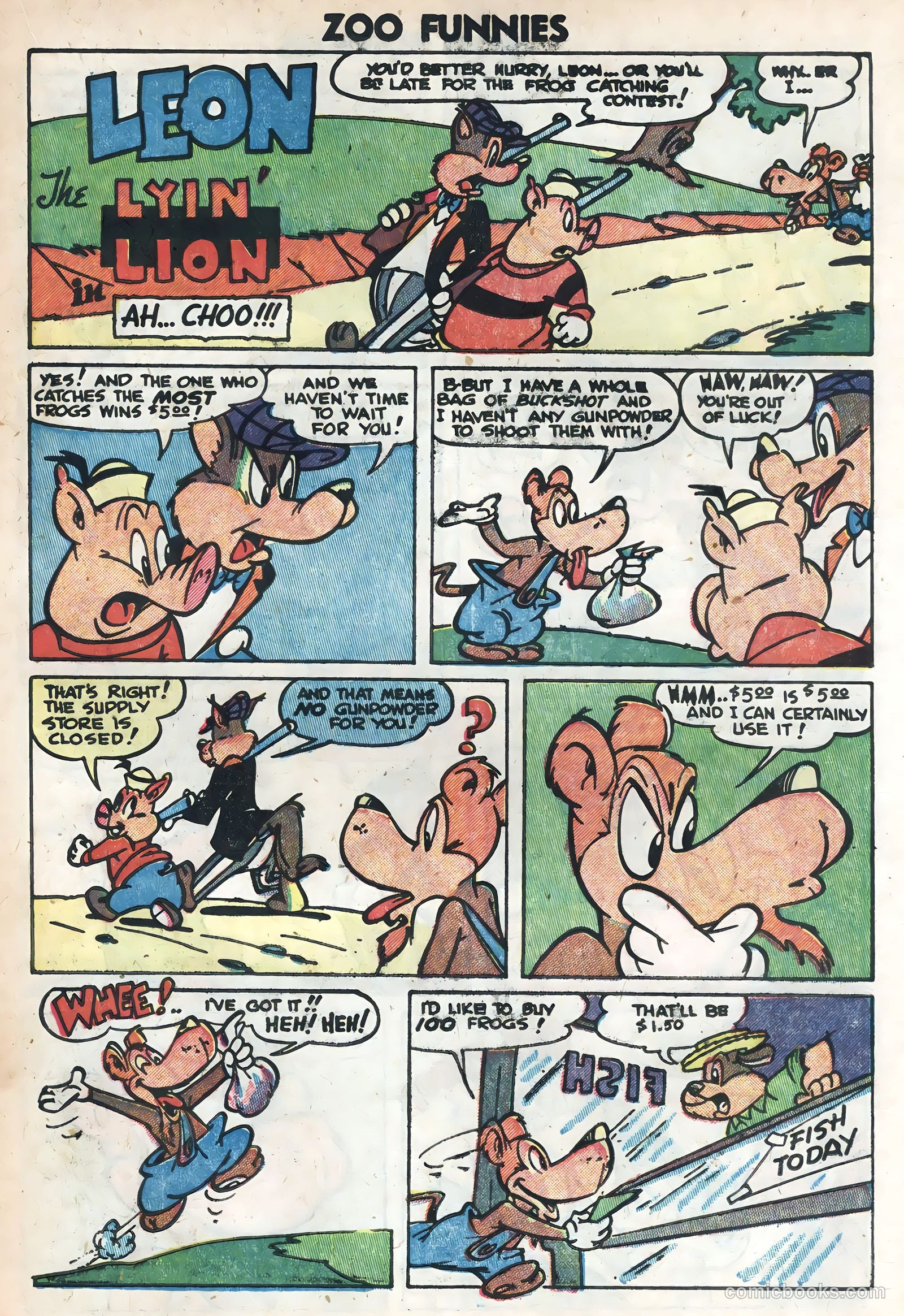 Zoo Funnies #5 — page 19 of 36