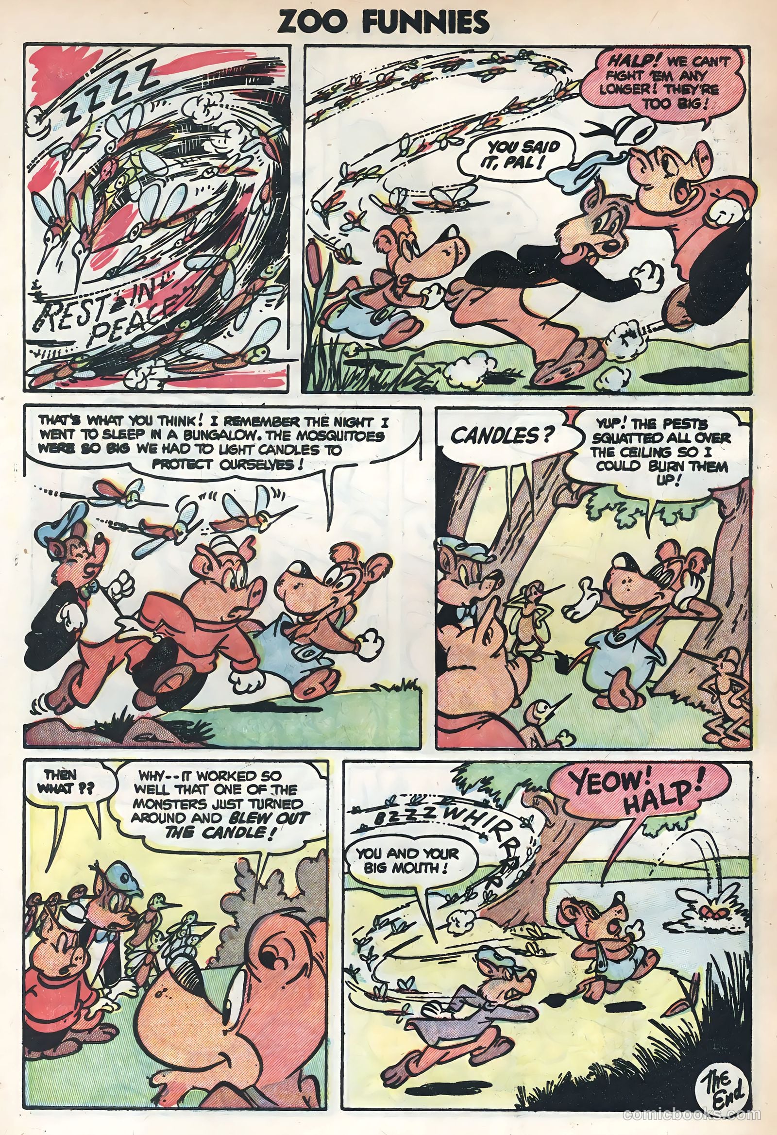 Zoo Funnies #5 — page 32 of 36