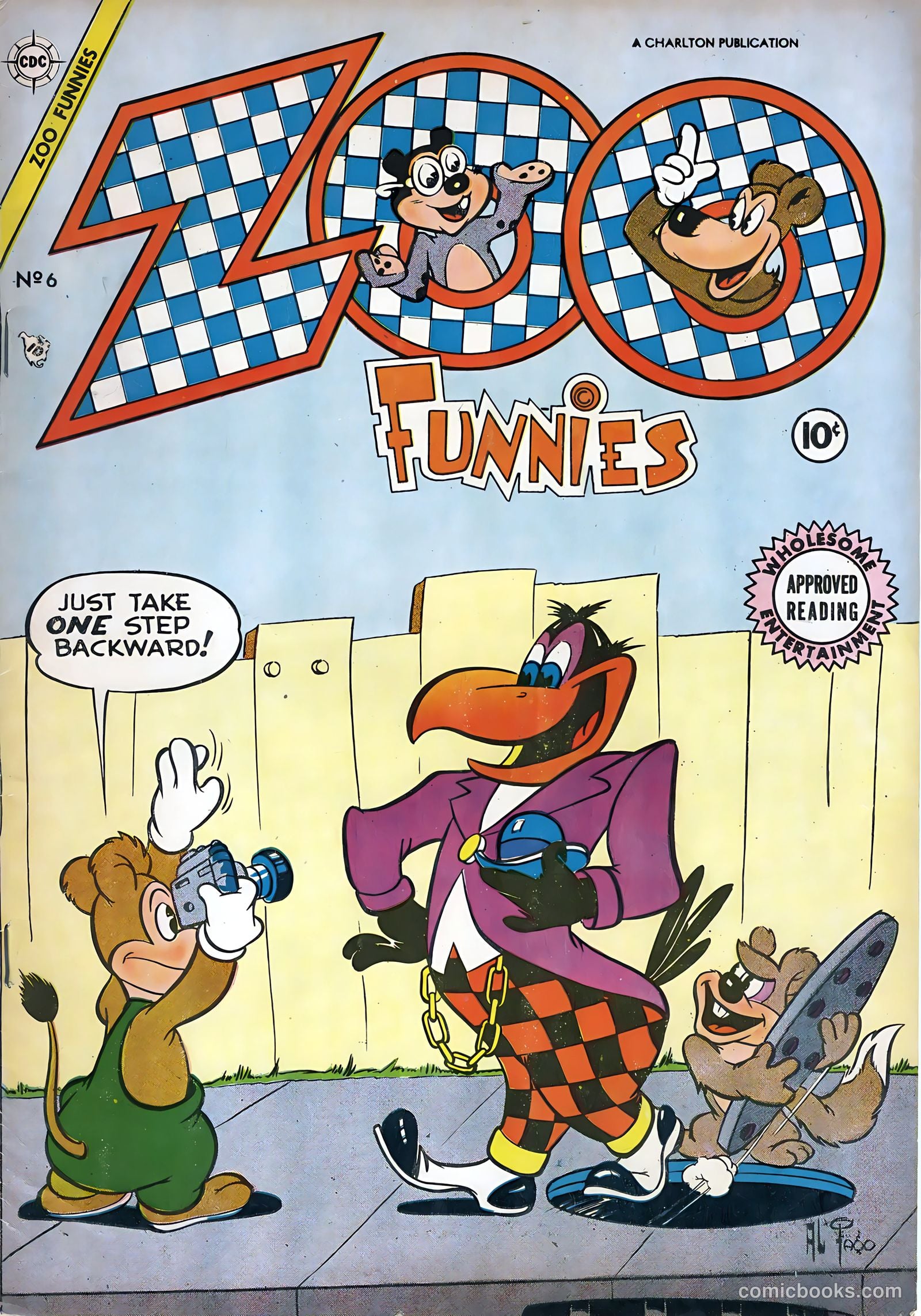 Zoo Funnies #6 — page 1 of 36