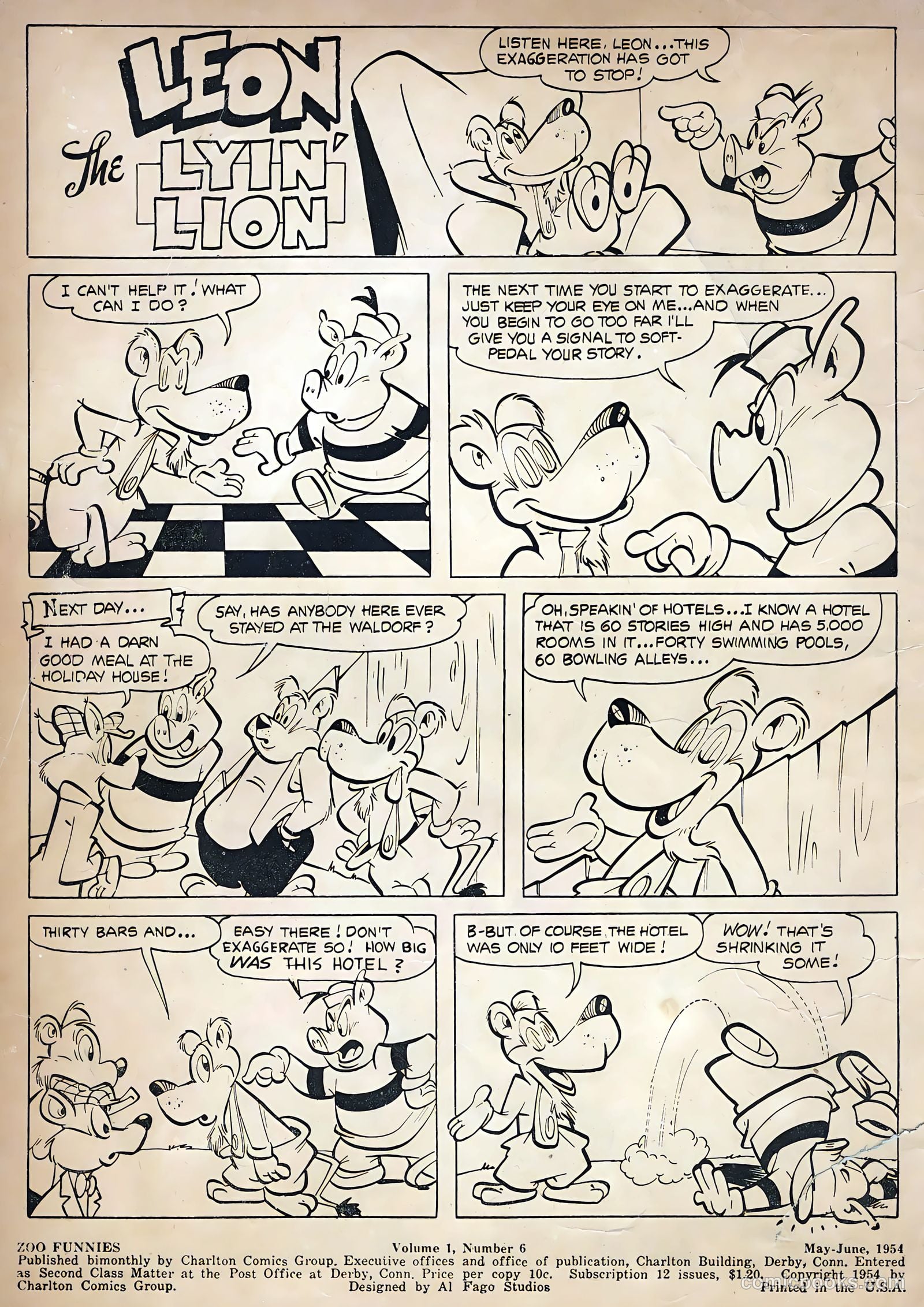 Zoo Funnies #6 — page 2 of 36