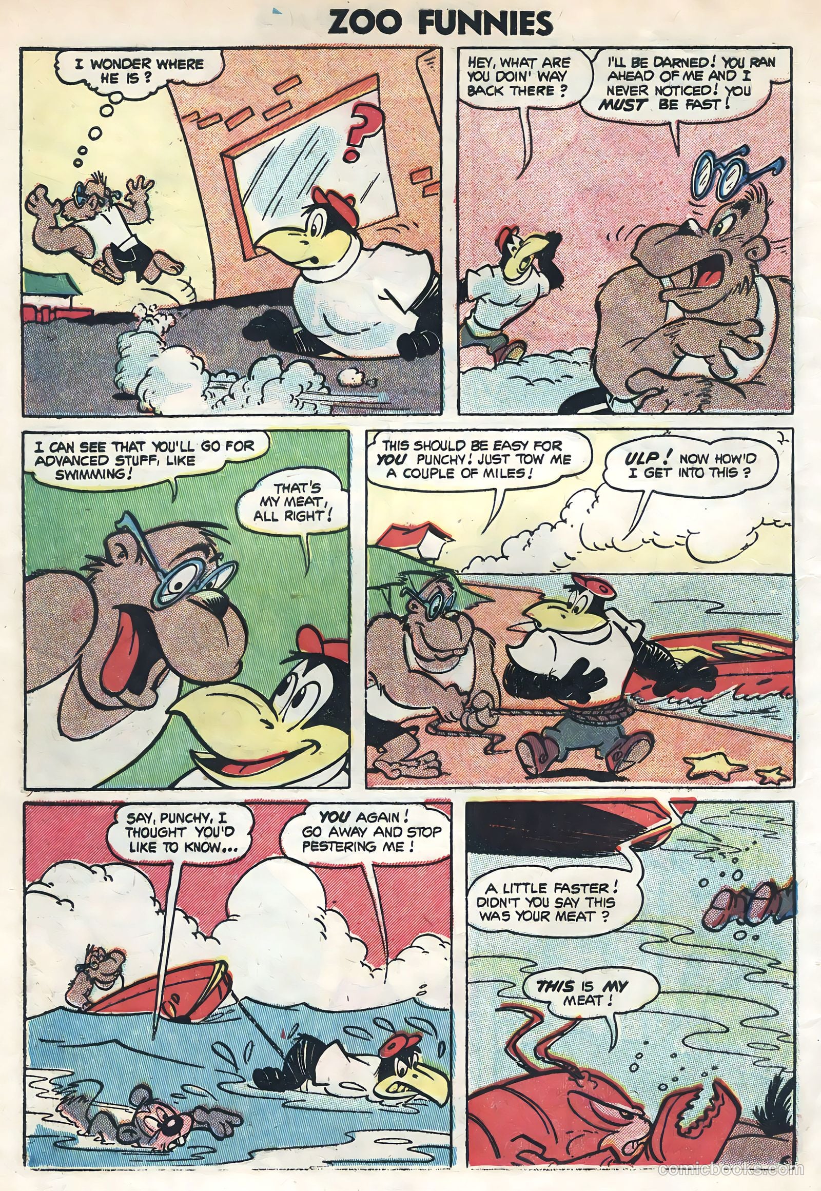 Zoo Funnies #6 — page 8 of 36