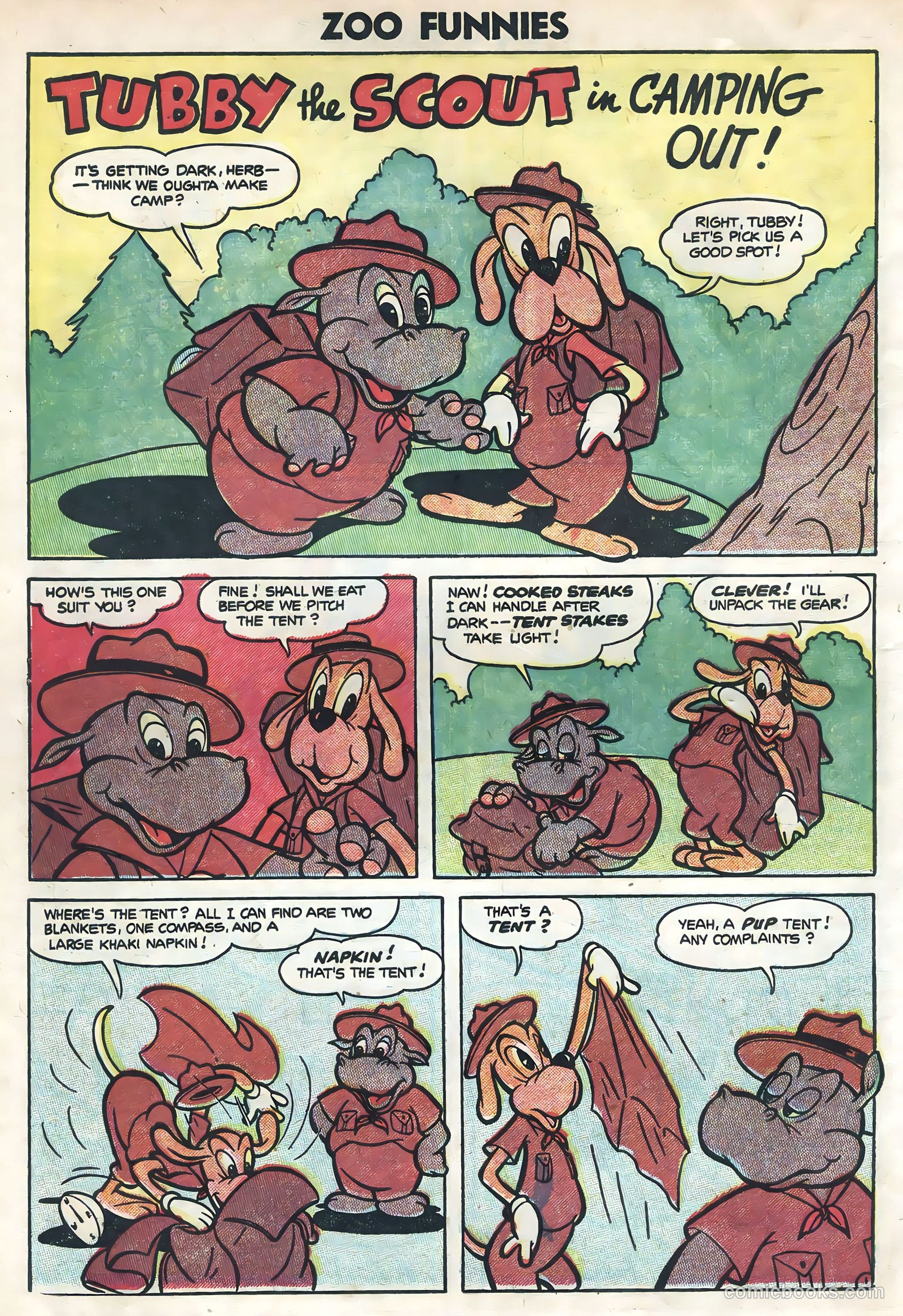 Zoo Funnies #6 — page 10 of 36