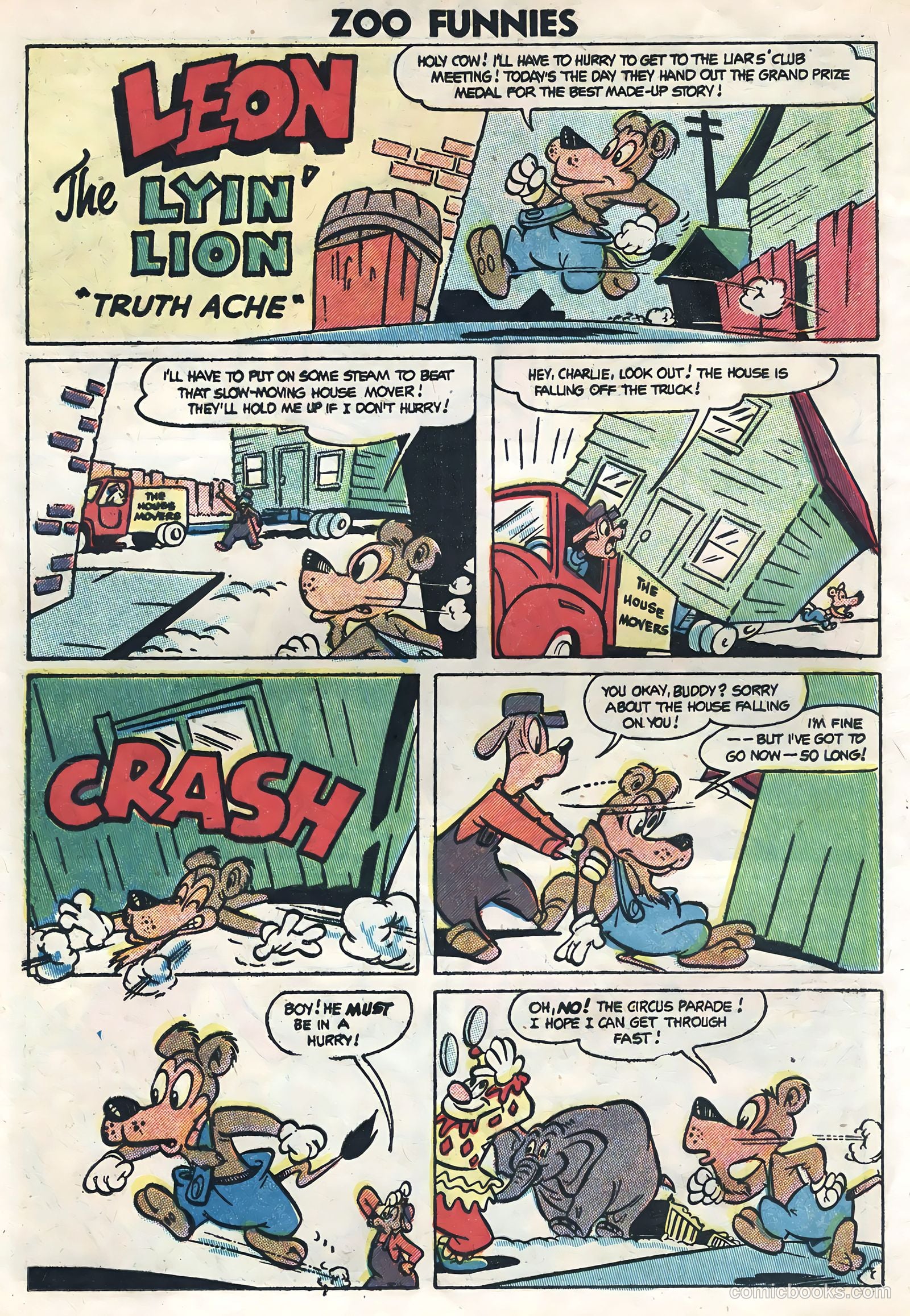 Zoo Funnies #6 — page 16 of 36