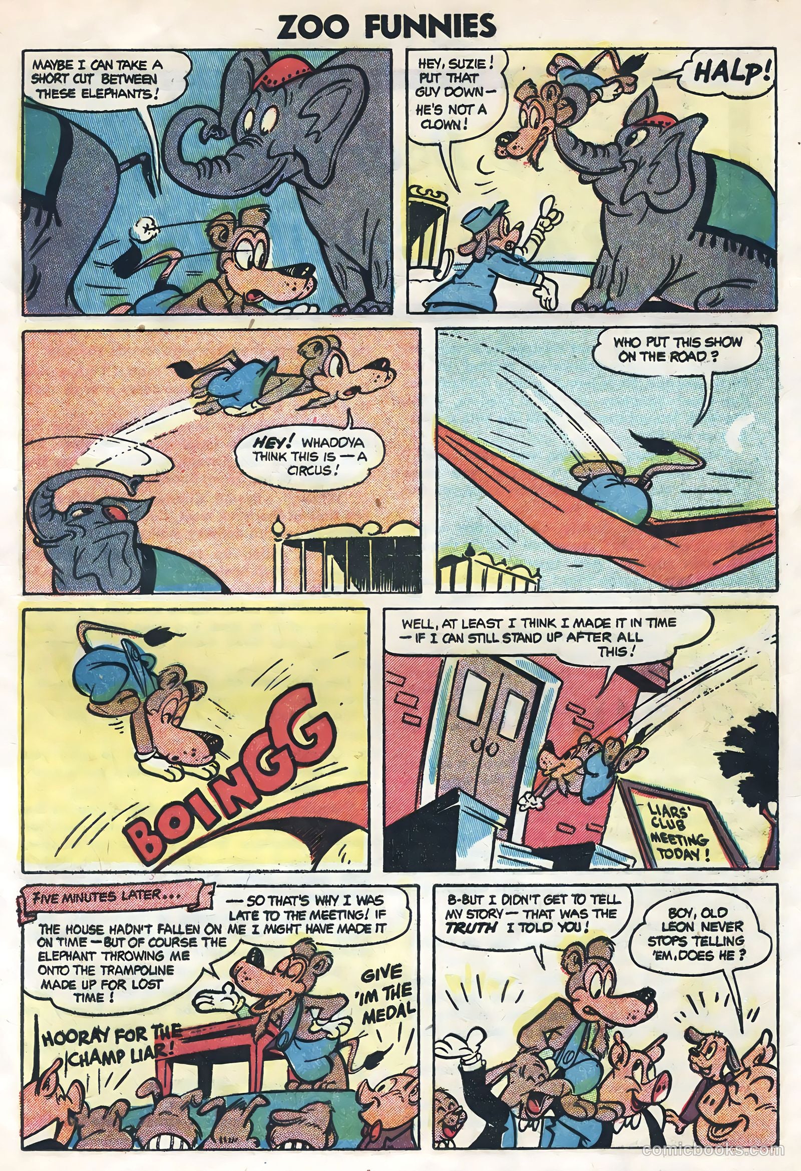 Zoo Funnies #6 — page 17 of 36