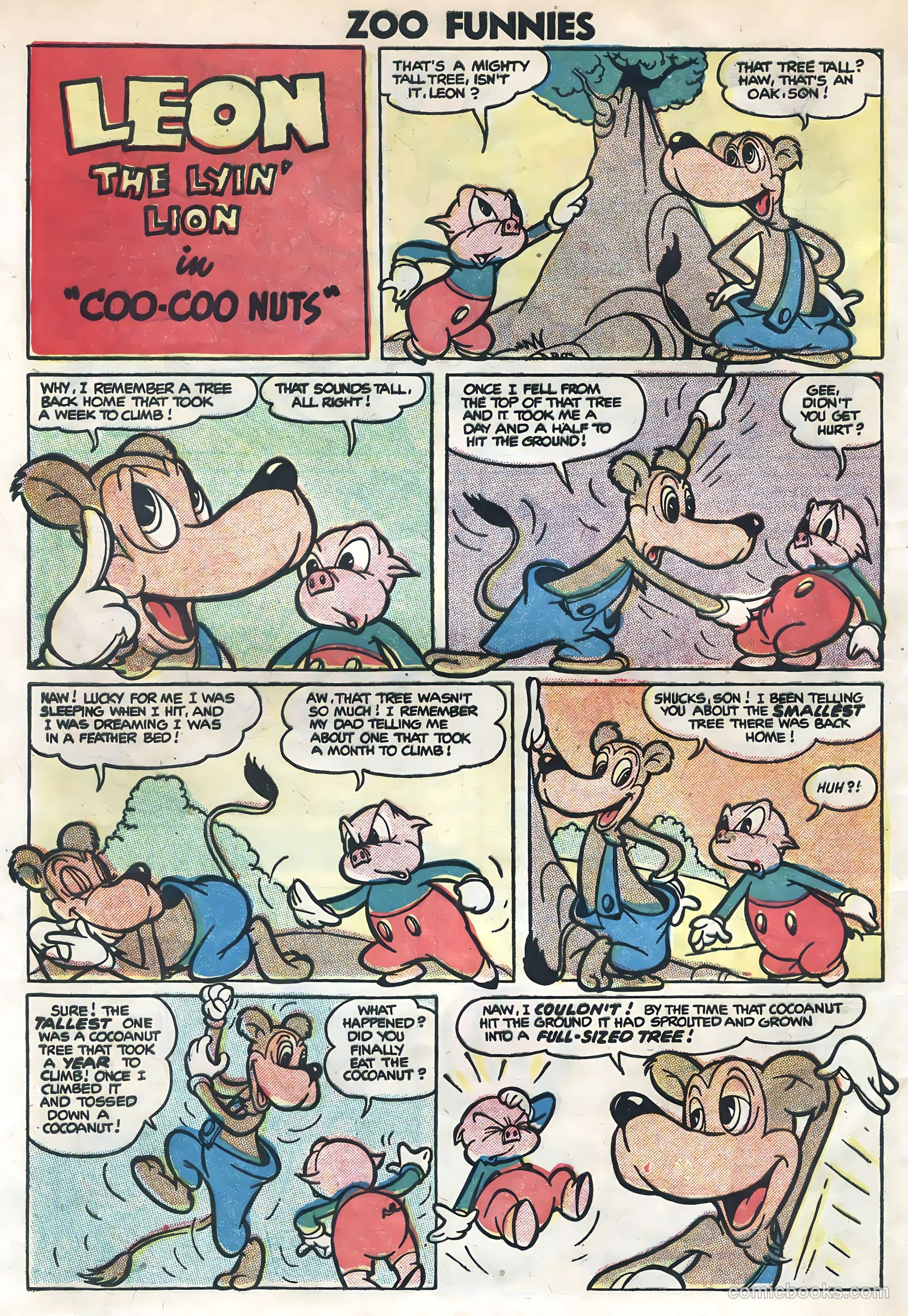 Zoo Funnies #6 — page 32 of 36