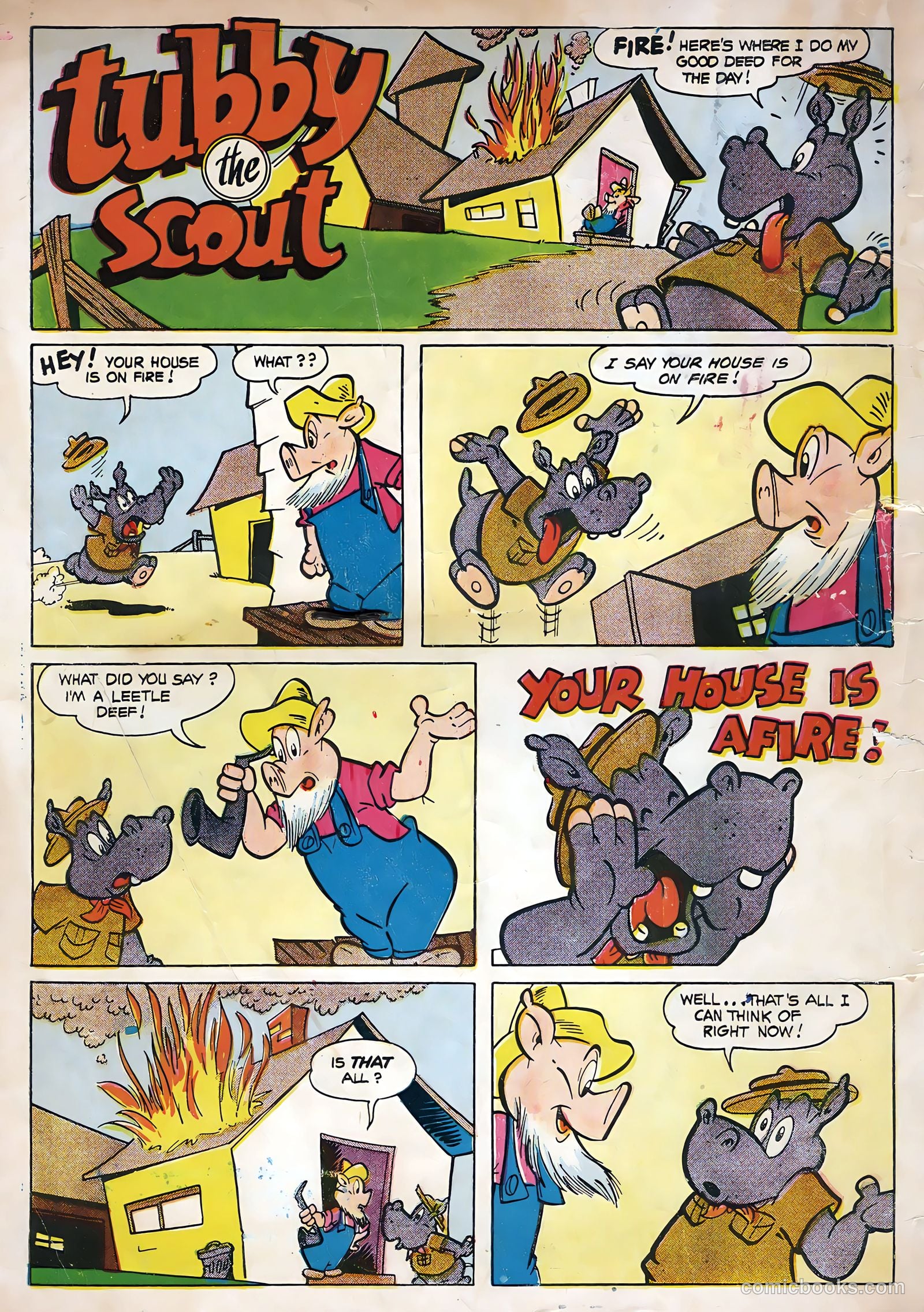Zoo Funnies #6 — page 36 of 36