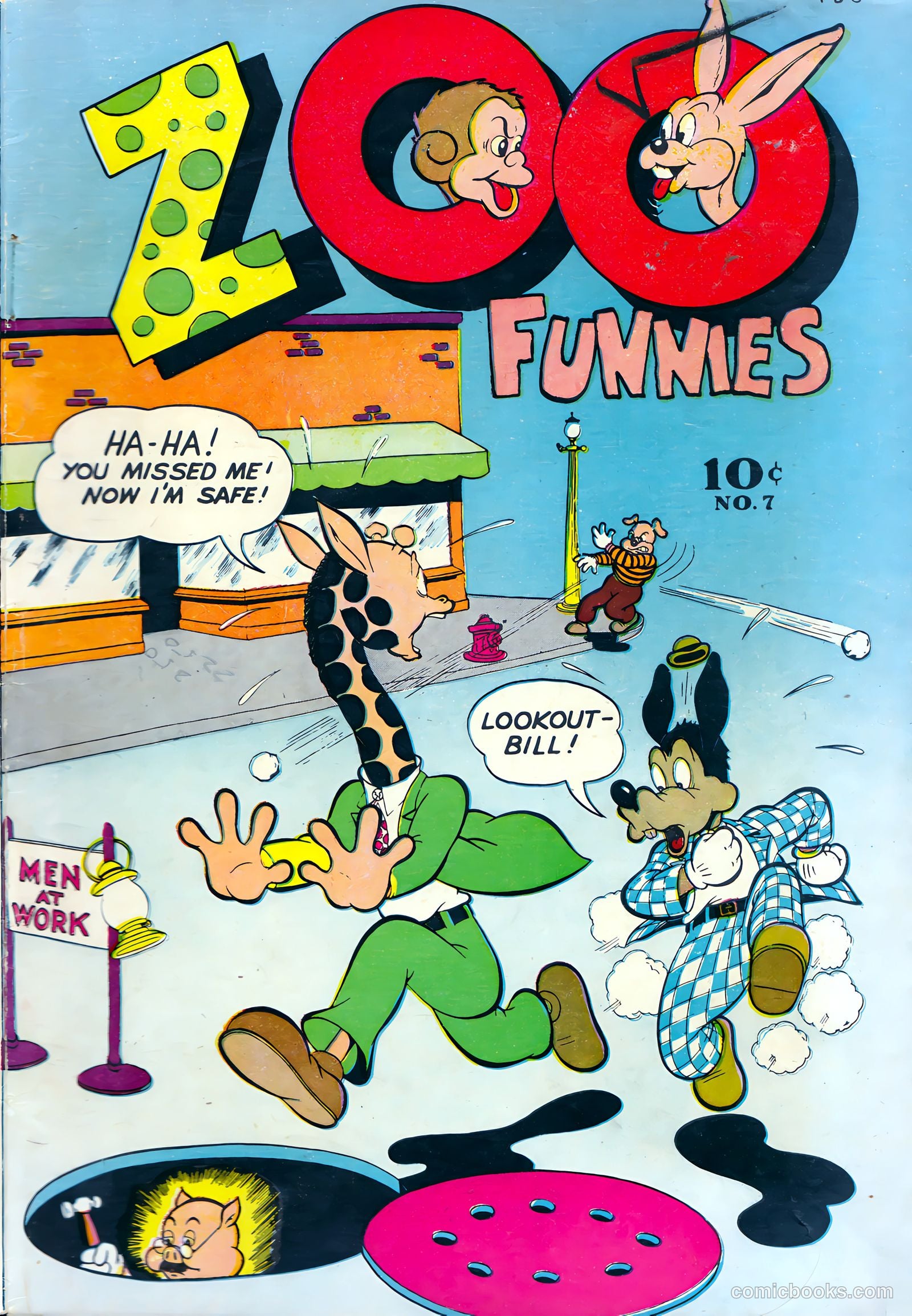 Zoo Funnies #7 — page 1 of 52