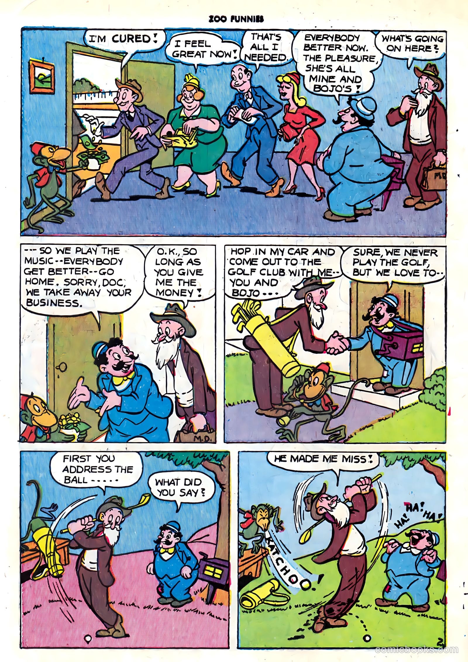 Zoo Funnies #7 — page 4 of 52