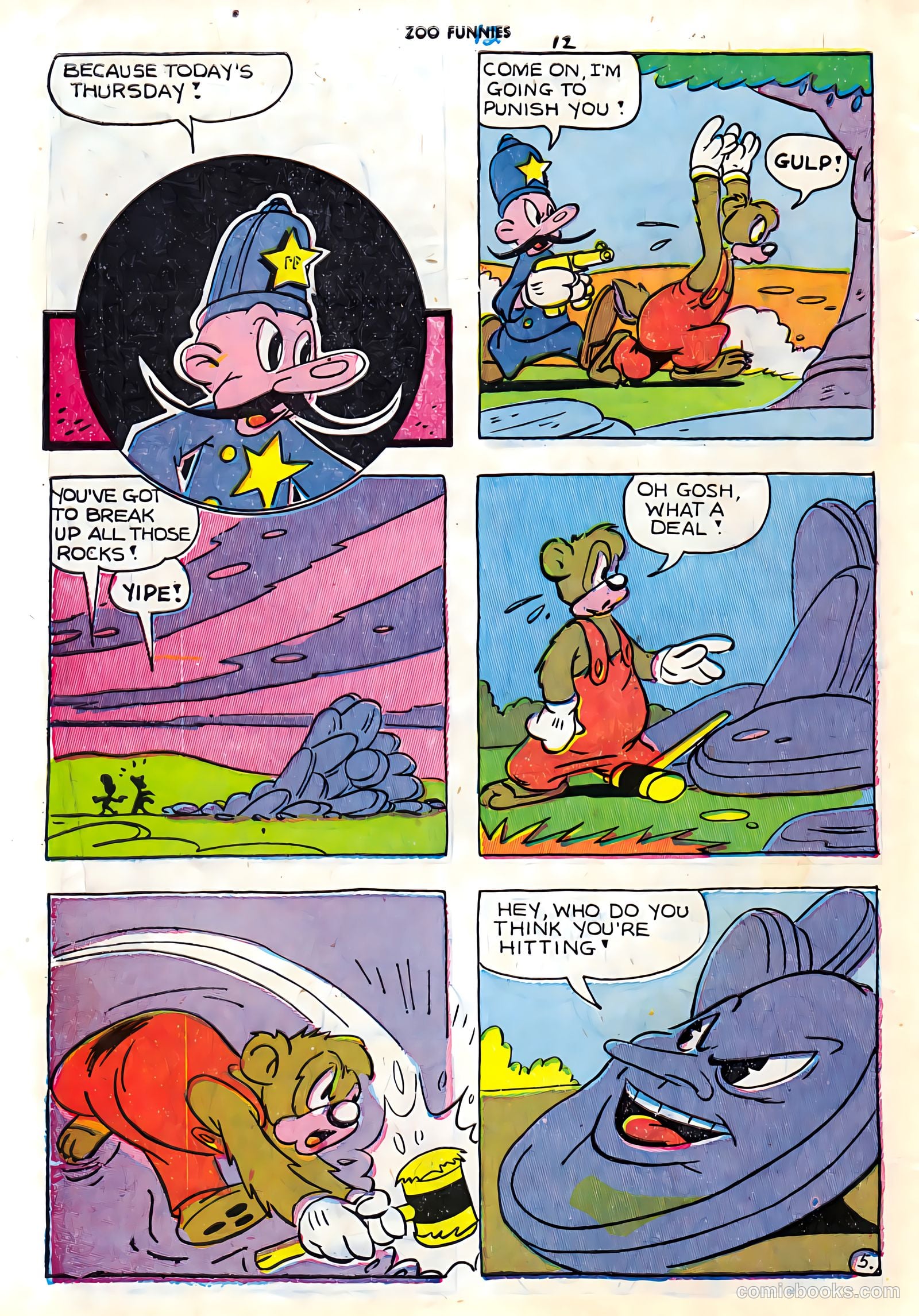 Zoo Funnies #7 — page 14 of 52