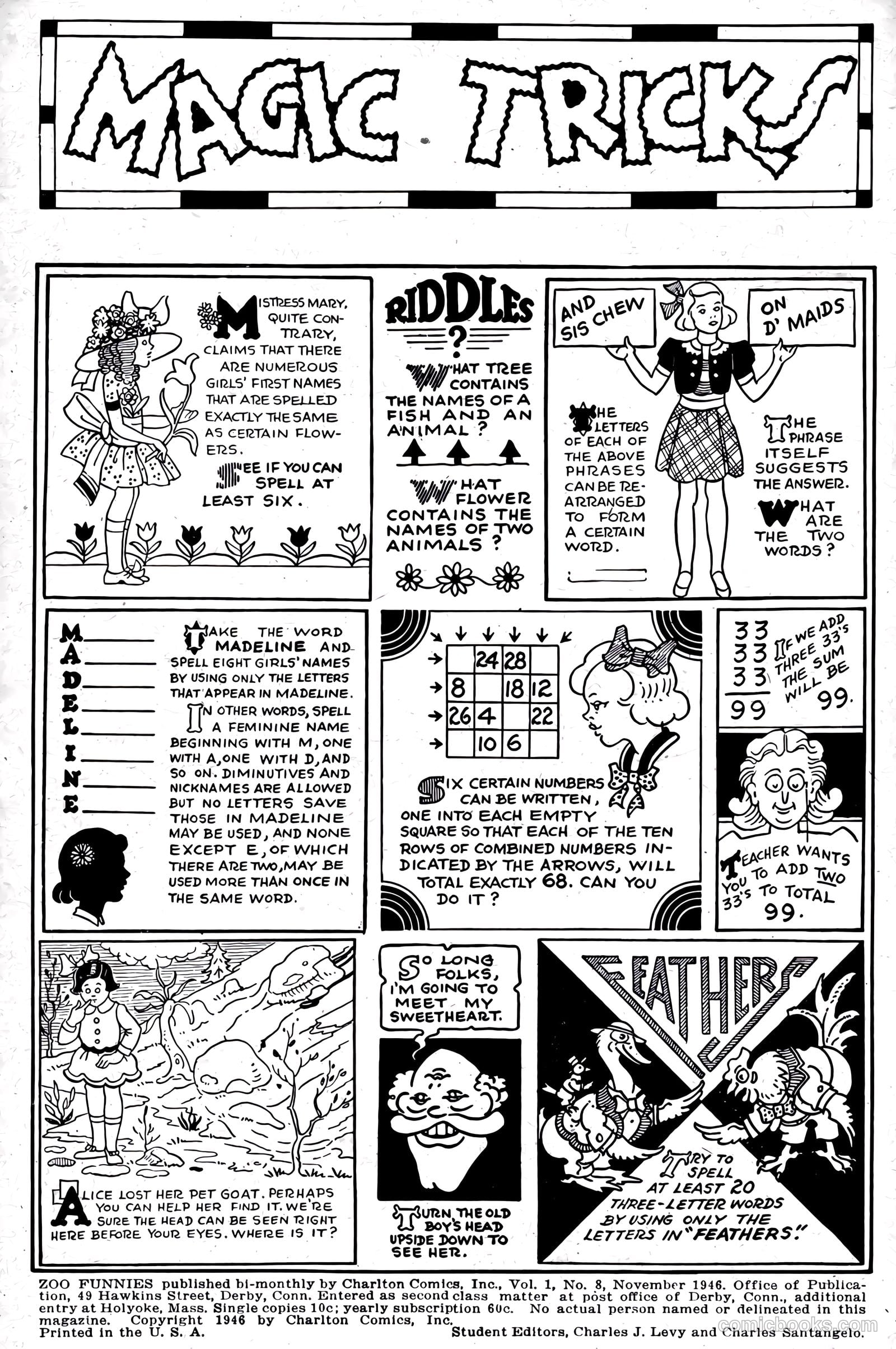 Zoo Funnies #8 — page 2 of 52