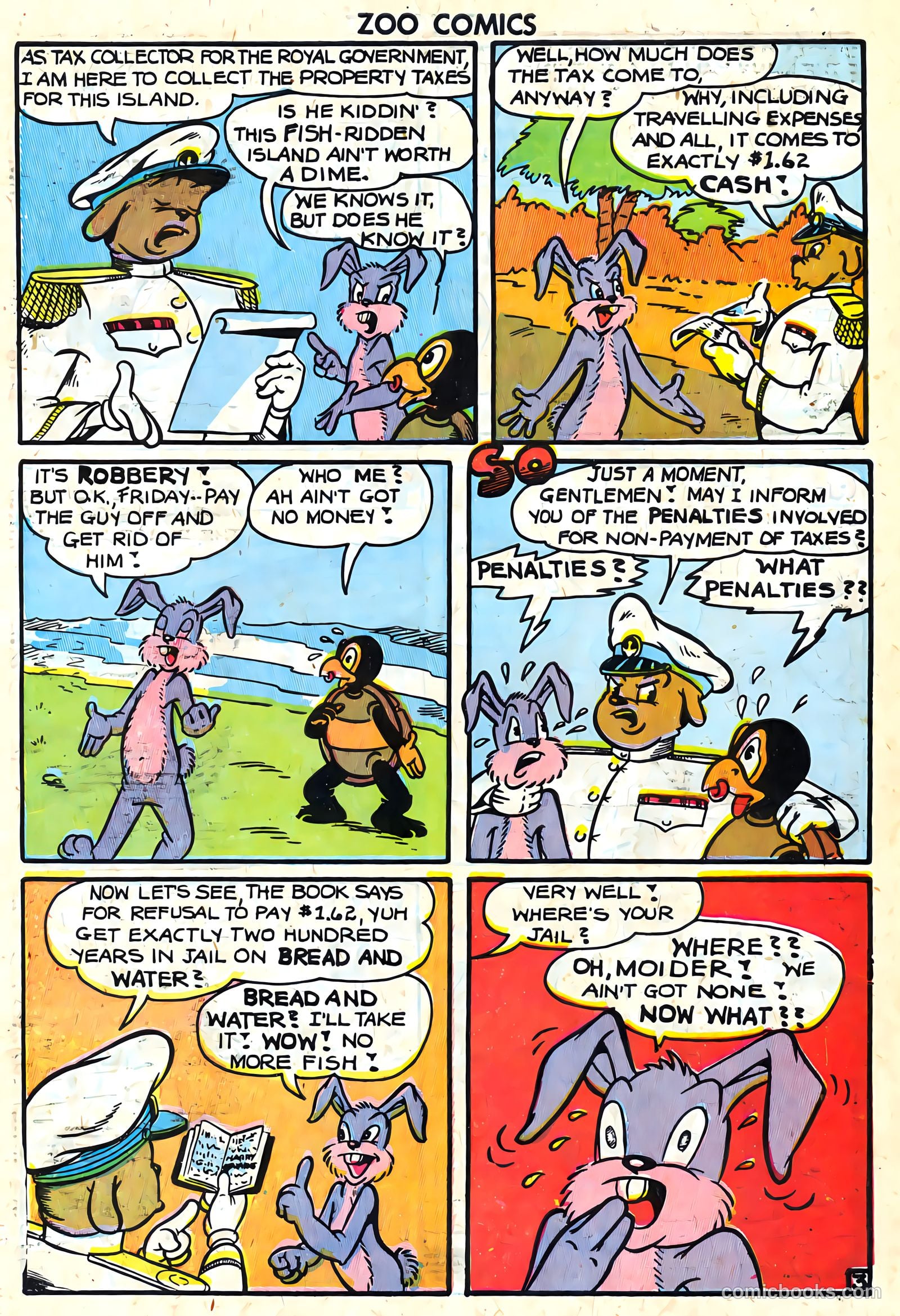 Zoo Funnies #8 — page 5 of 52