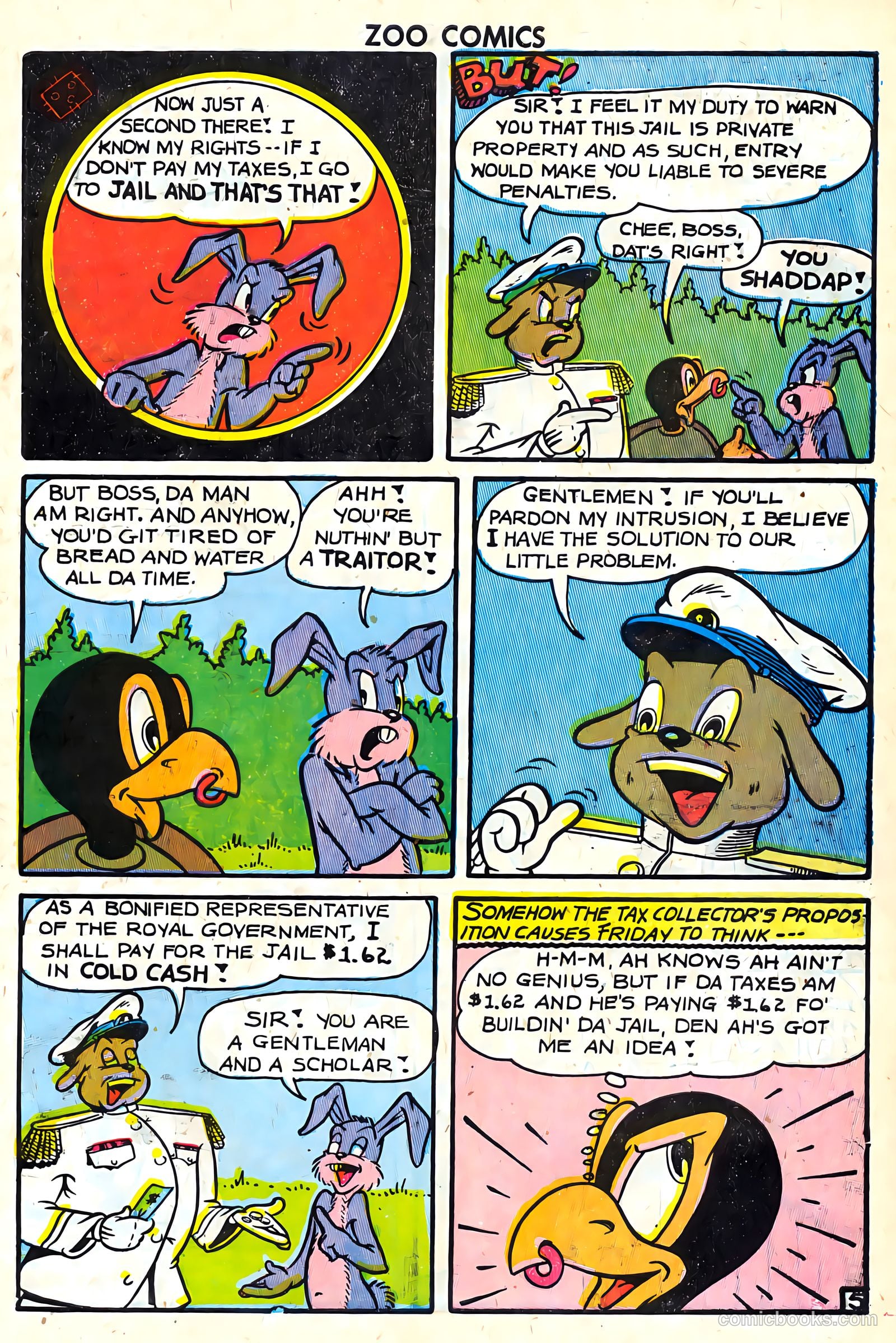 Zoo Funnies #8 — page 7 of 52