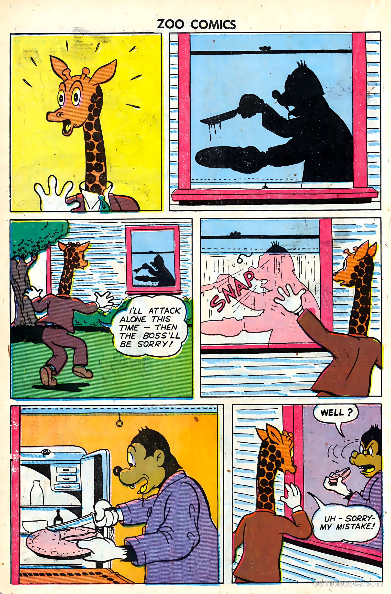 Zoo Funnies #8 — page 22 of 52
