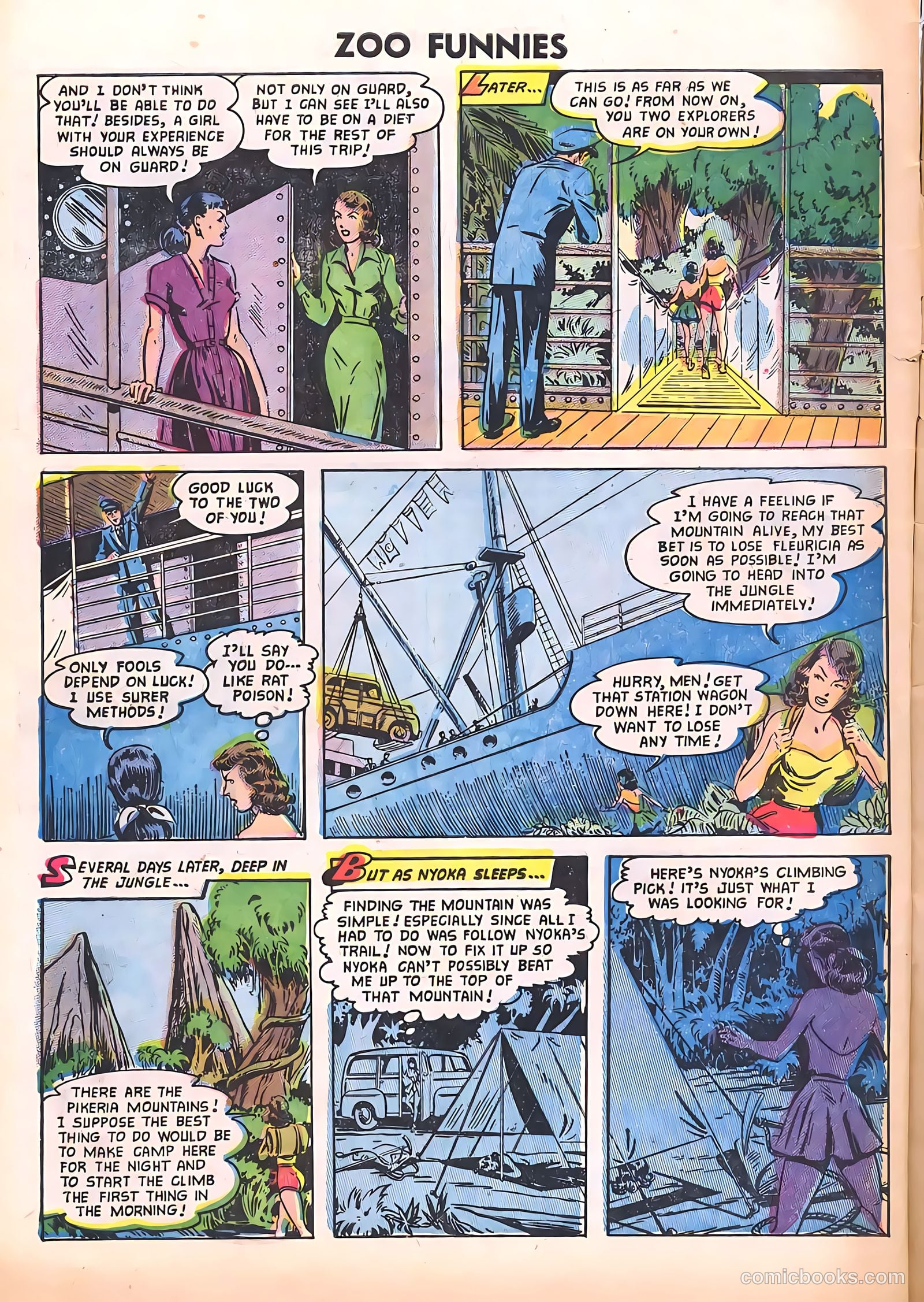 Zoo Funnies #9 — page 8 of 36