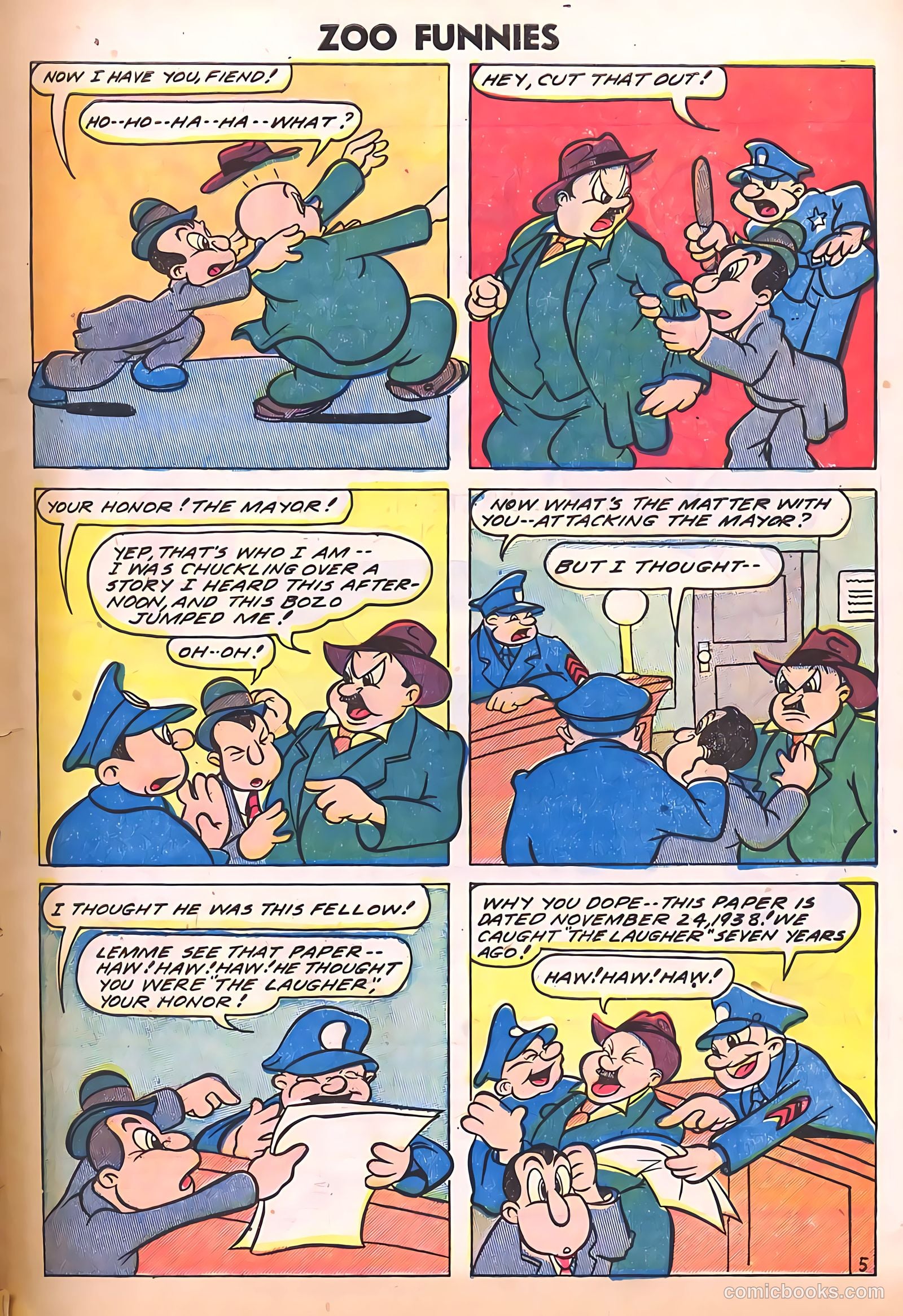 Zoo Funnies #9 — page 33 of 36
