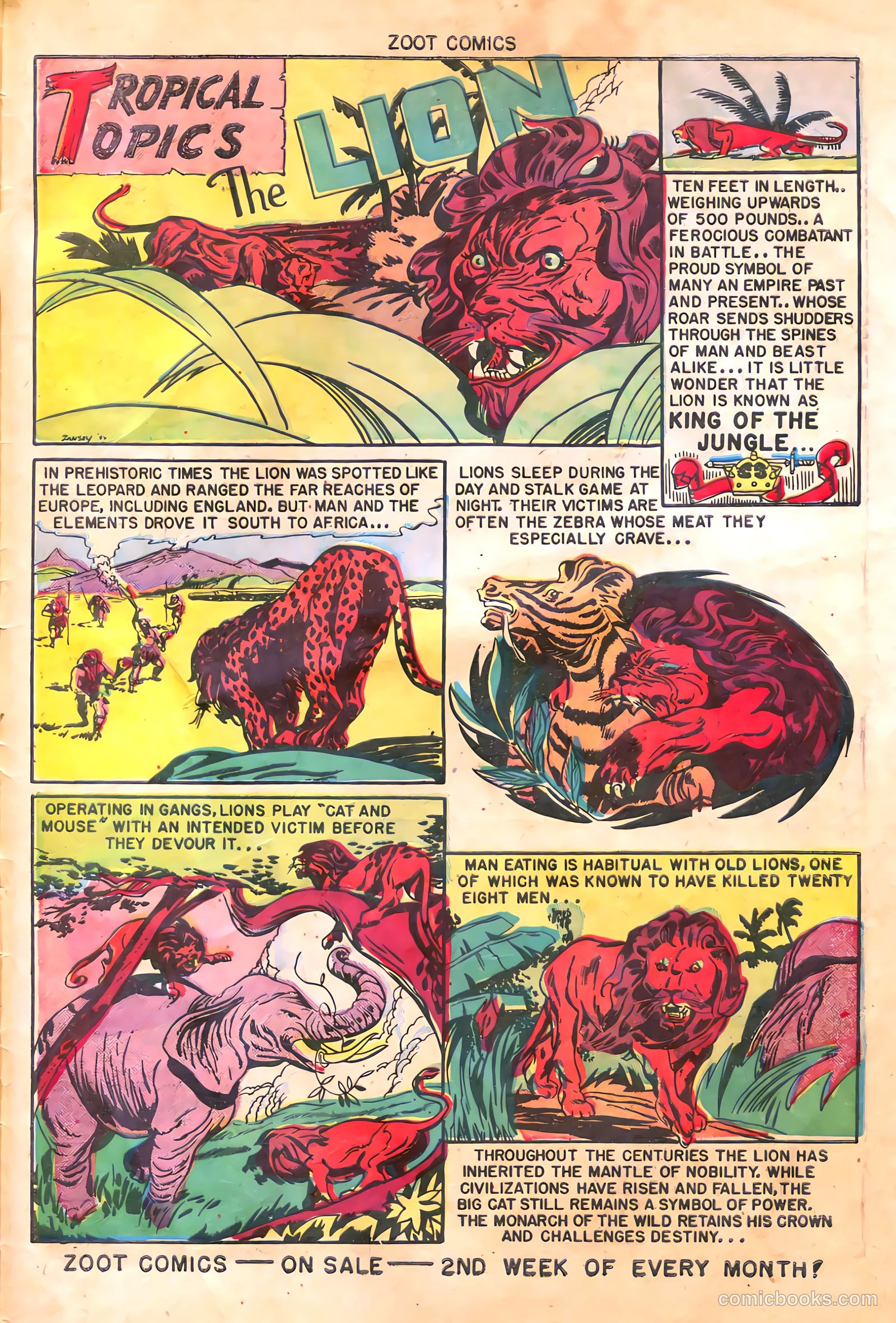 Zoot Comics #12 — page 36 of 39