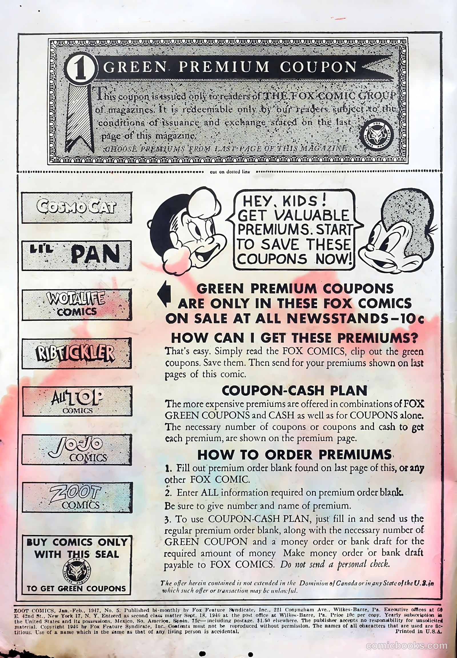 Zoot Comics #5 — page 2 of 36