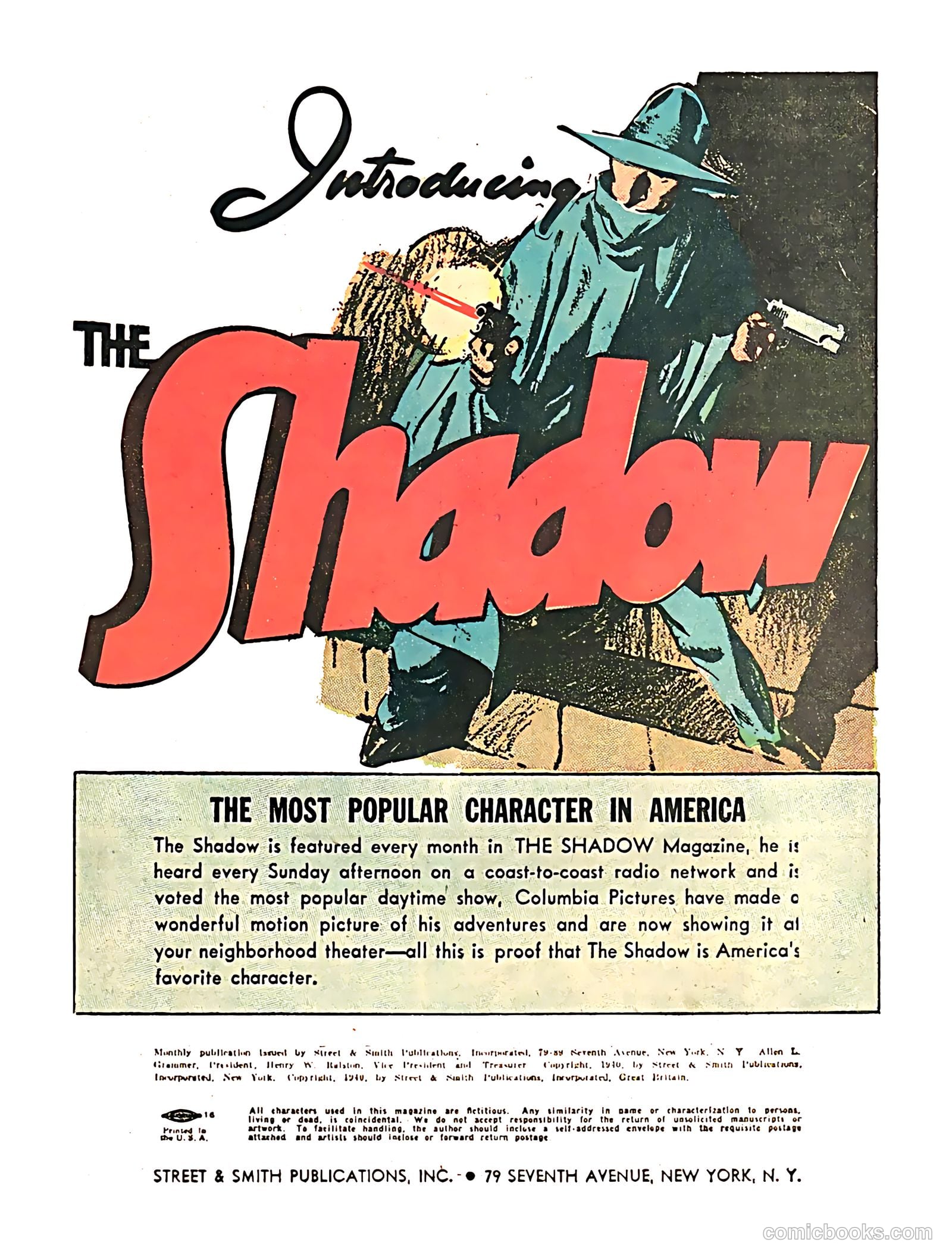 The Shadow #1 — page 3 of 68