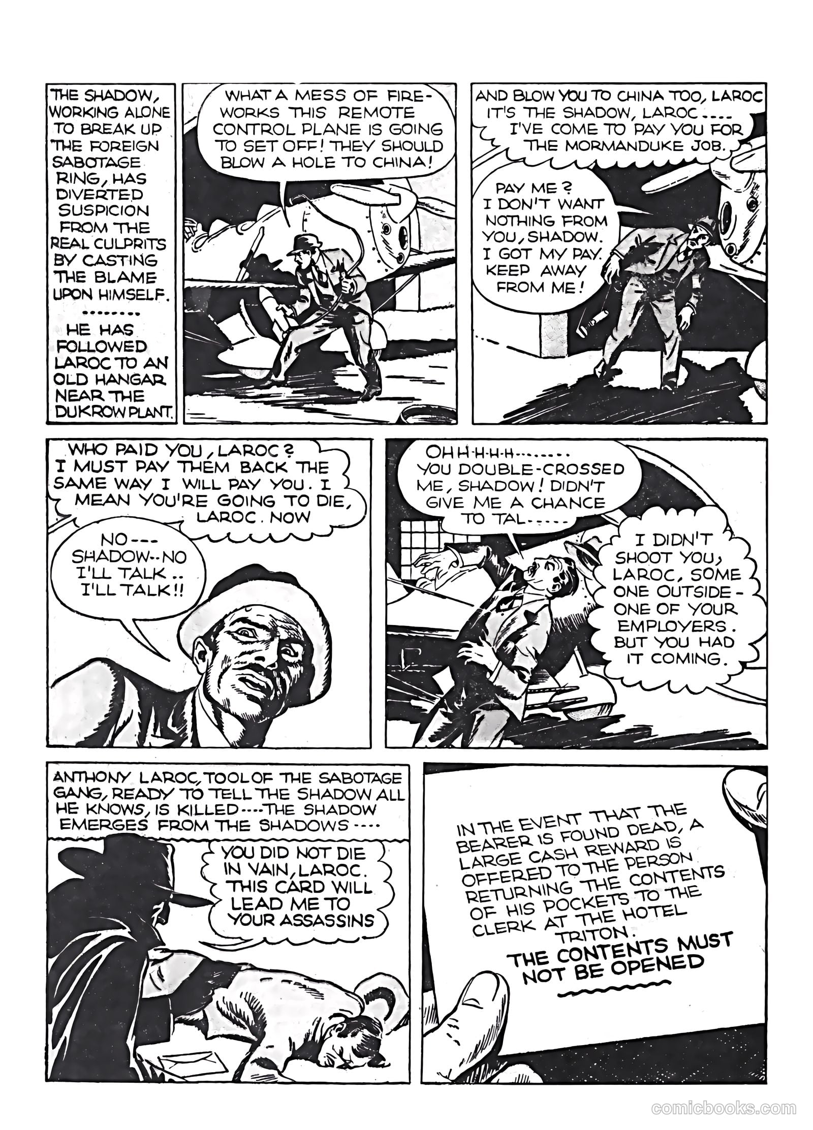 The Shadow #1 — page 6 of 68