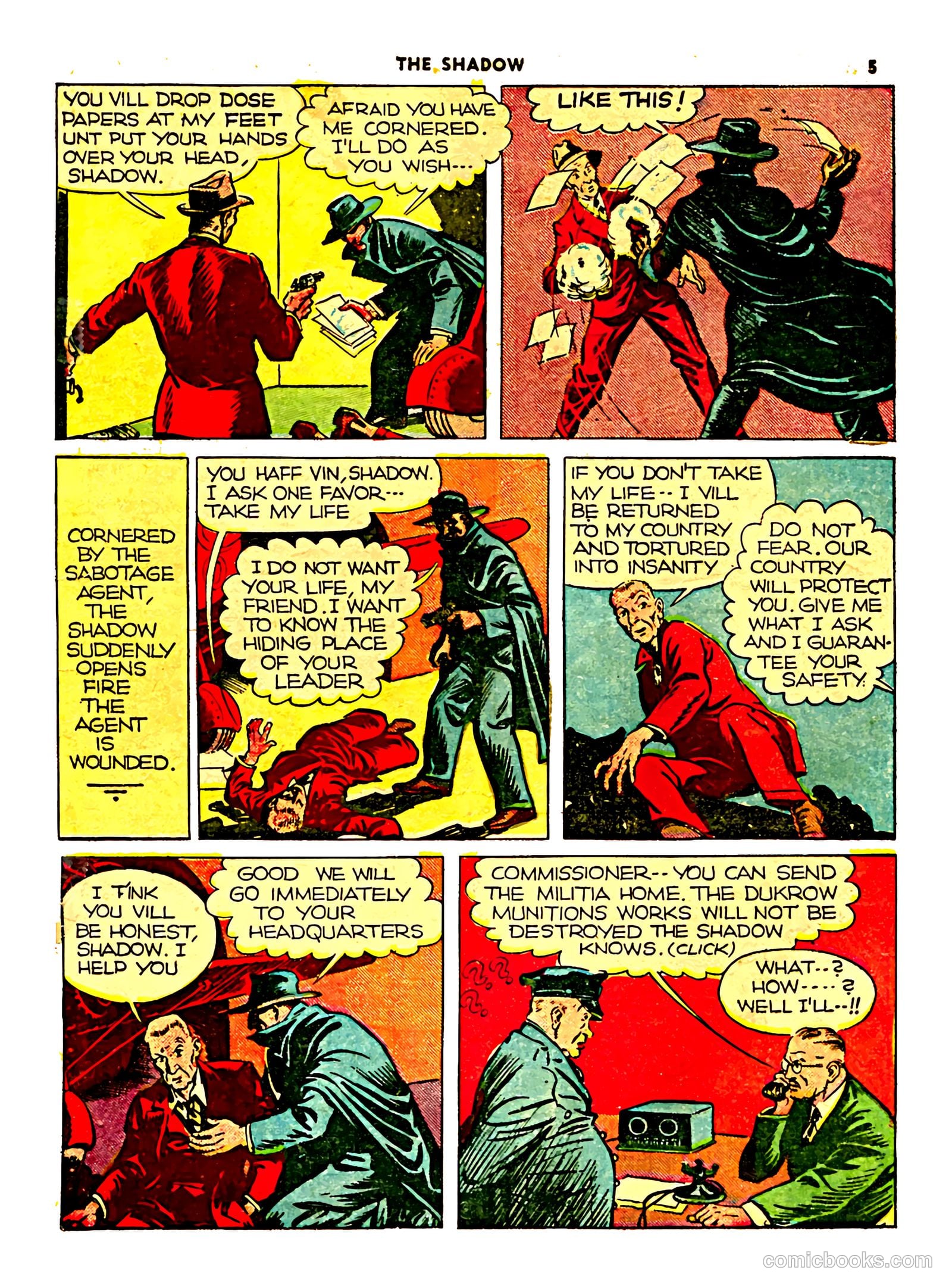 The Shadow #1 — page 7 of 68