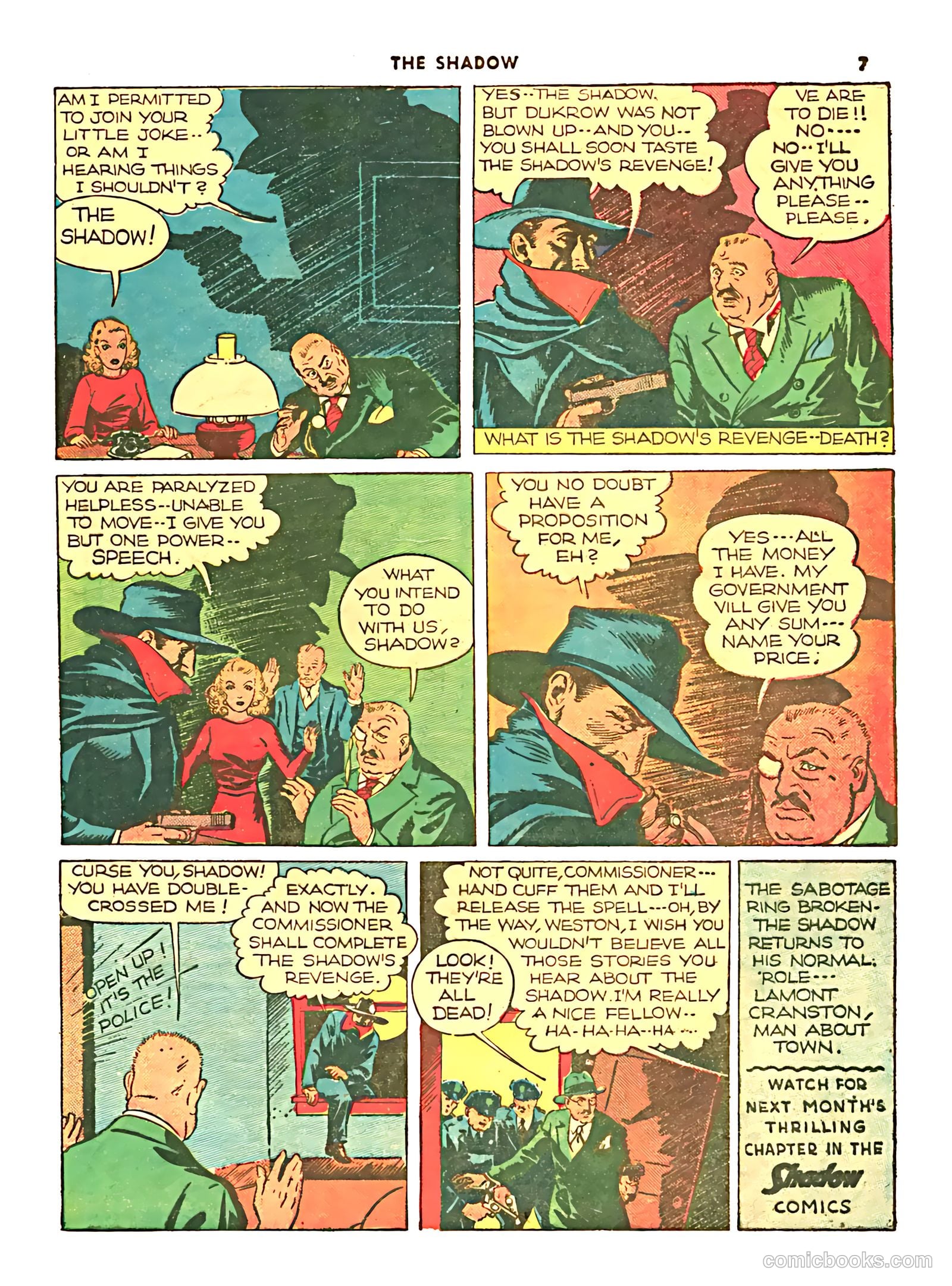 The Shadow #1 — page 9 of 68