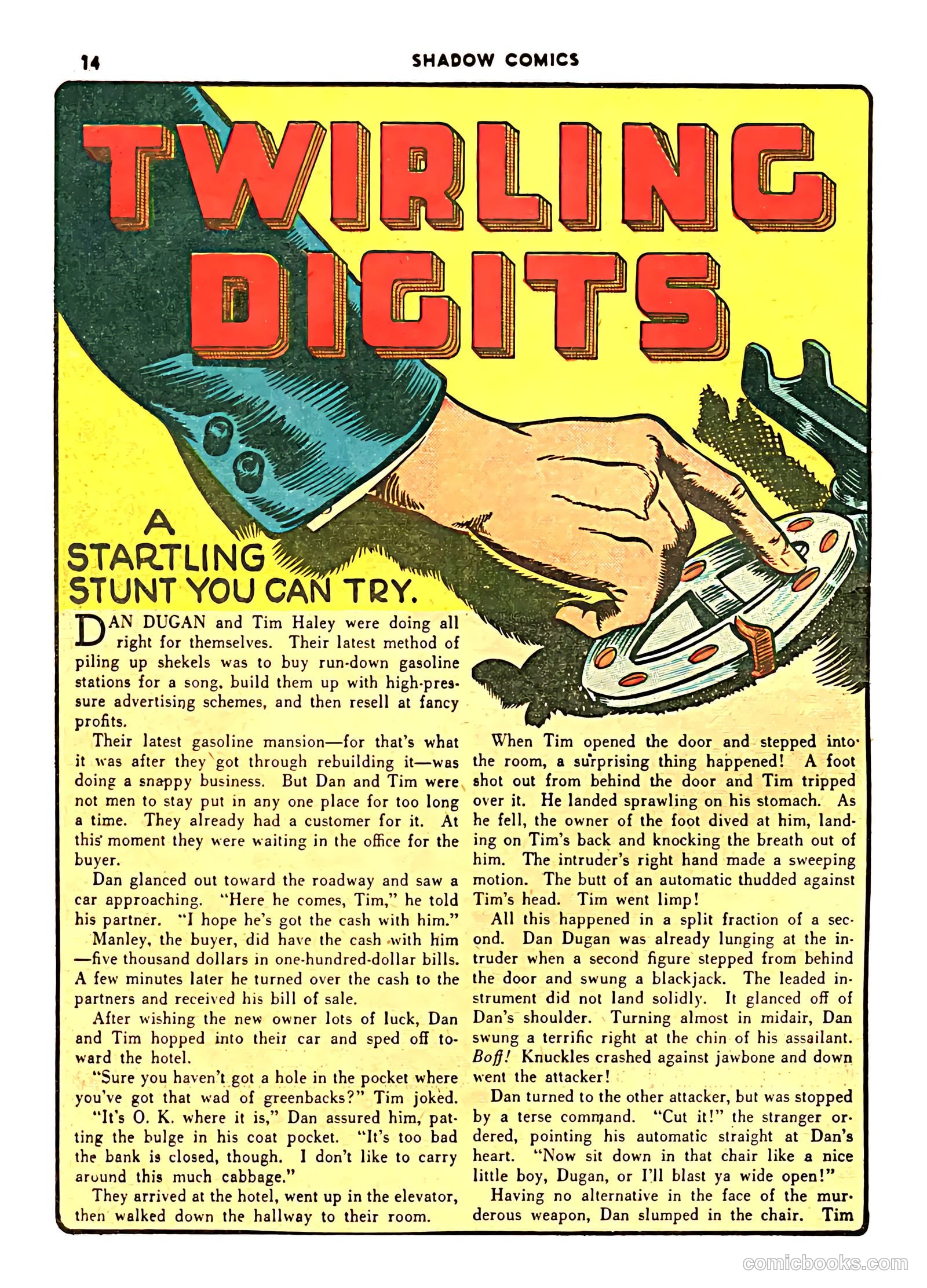 The Shadow #1 — page 16 of 68