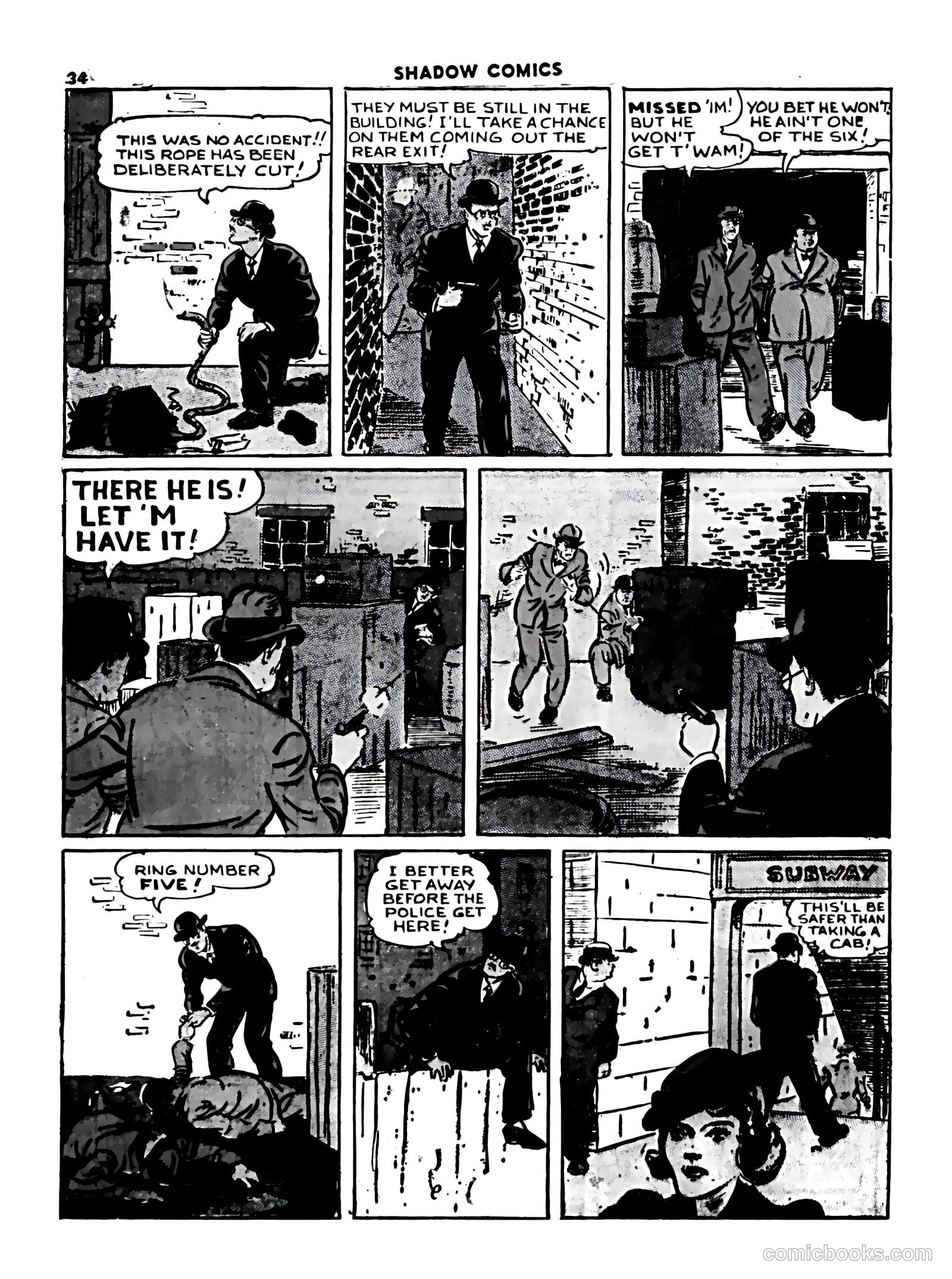 The Shadow #1 — page 36 of 68
