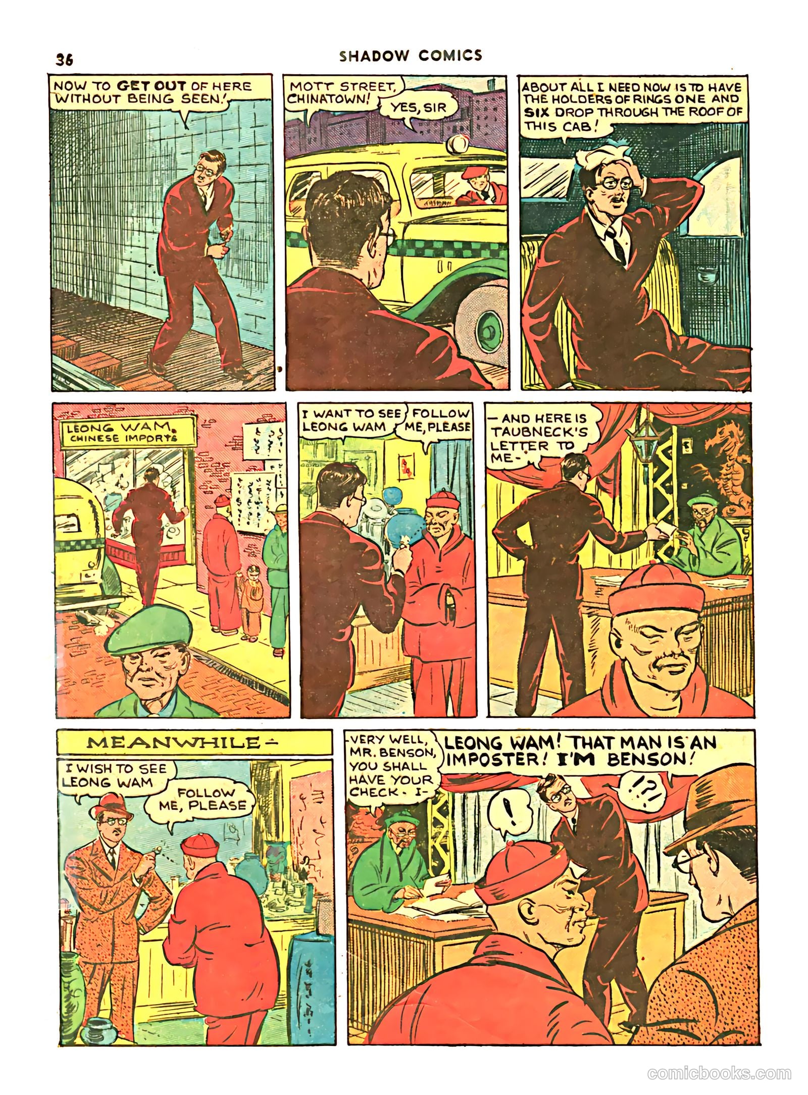 The Shadow #1 — page 38 of 68