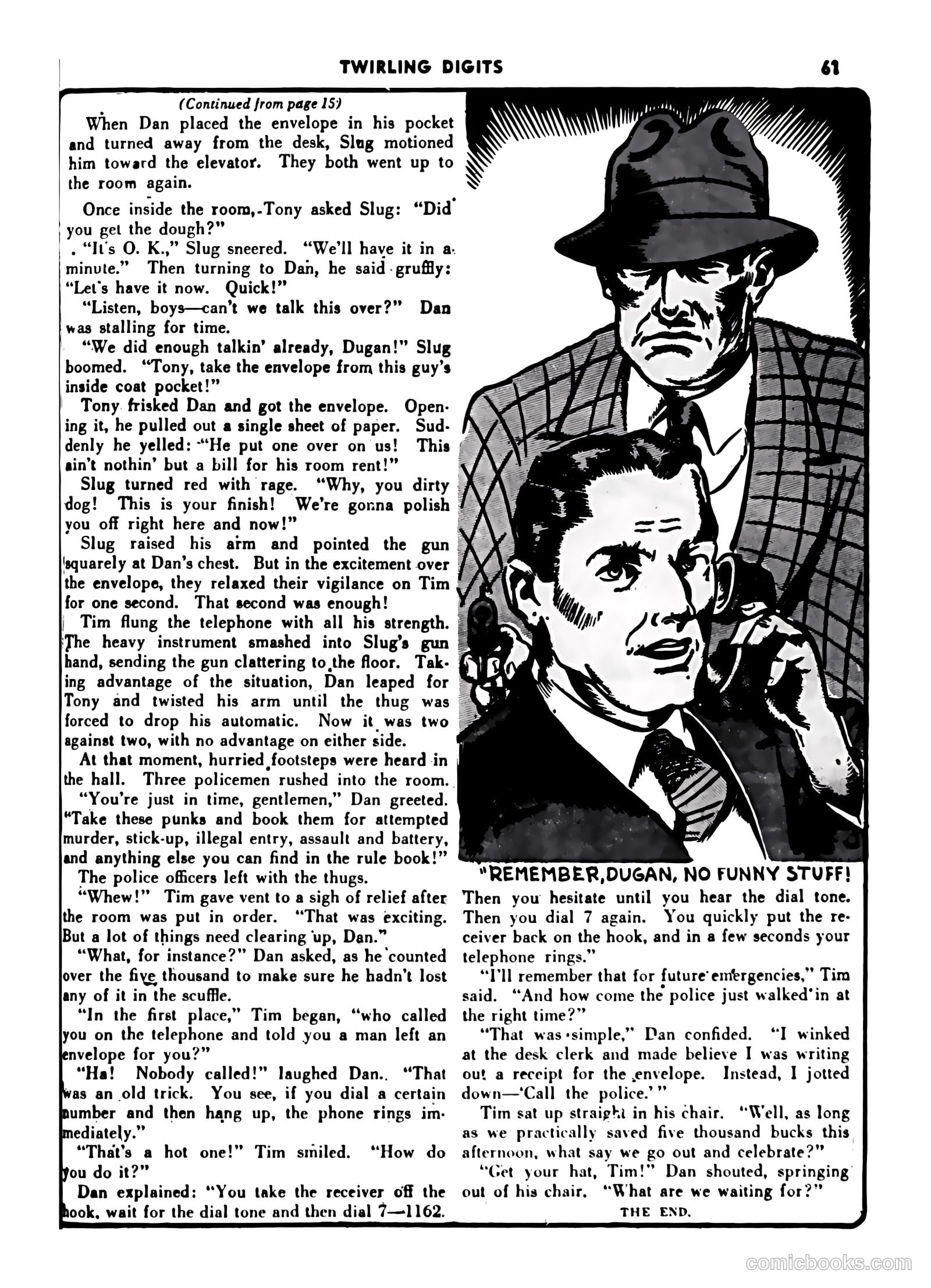 The Shadow #1 — page 63 of 68