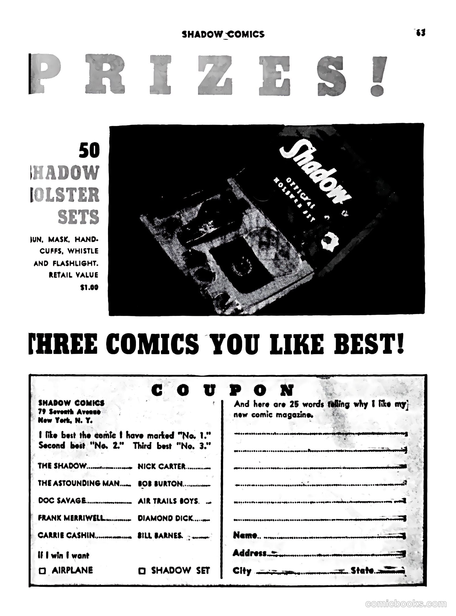 The Shadow #1 — page 65 of 68
