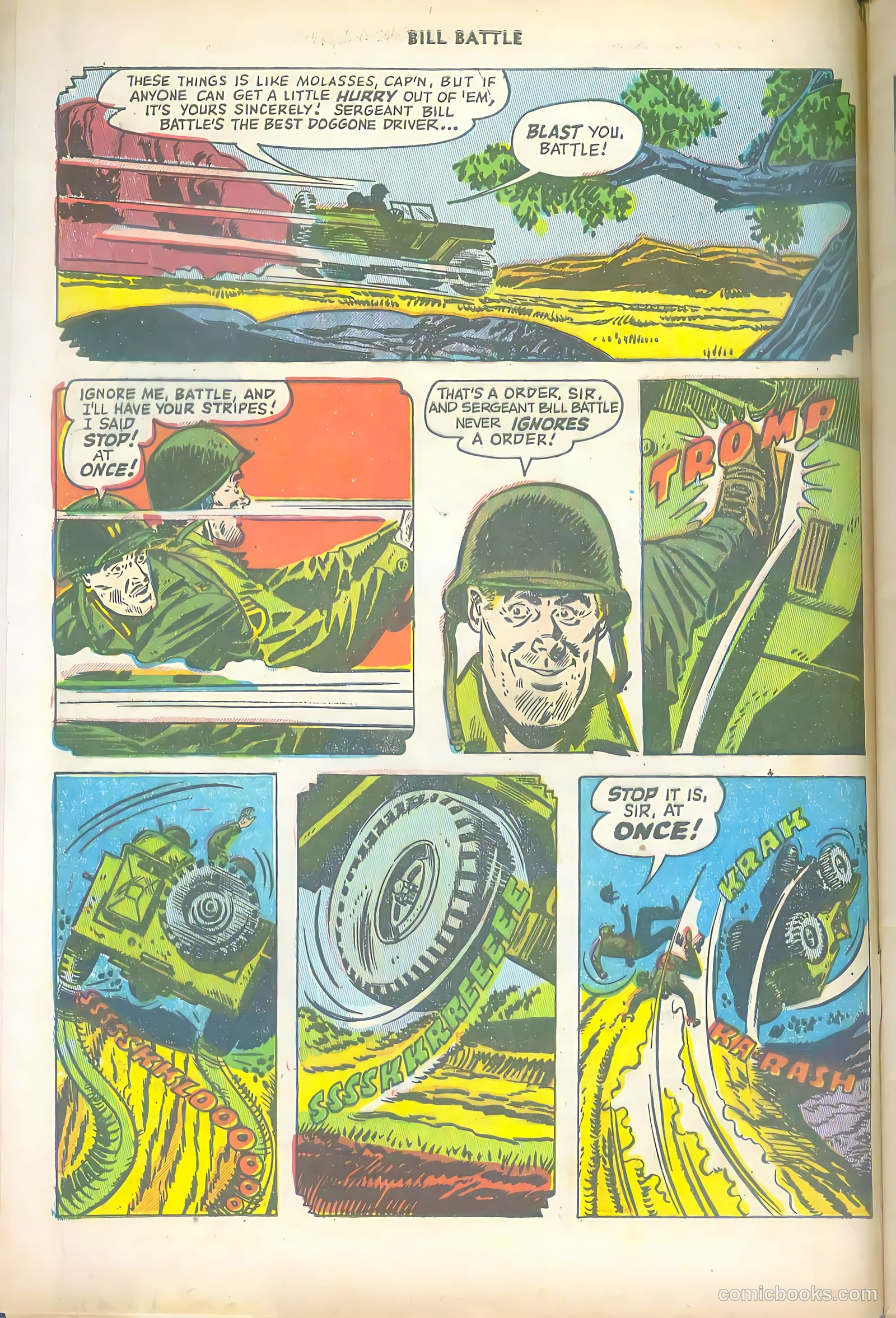 Bill Battle, the One Man Army #1 — page 4 of 36