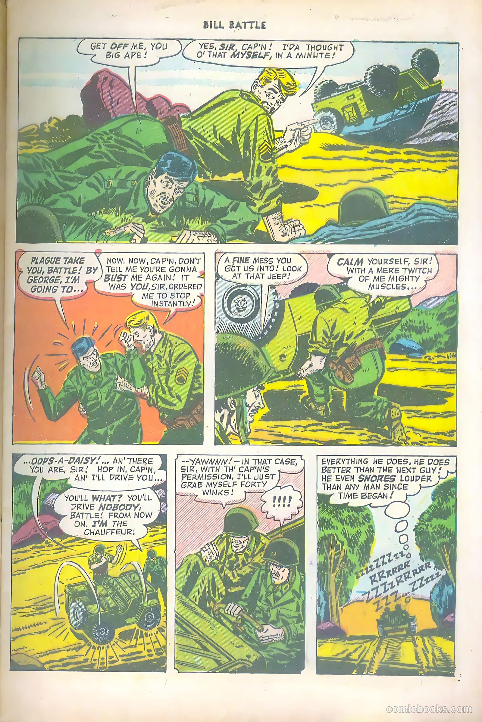 Bill Battle, the One Man Army #1 — page 5 of 36