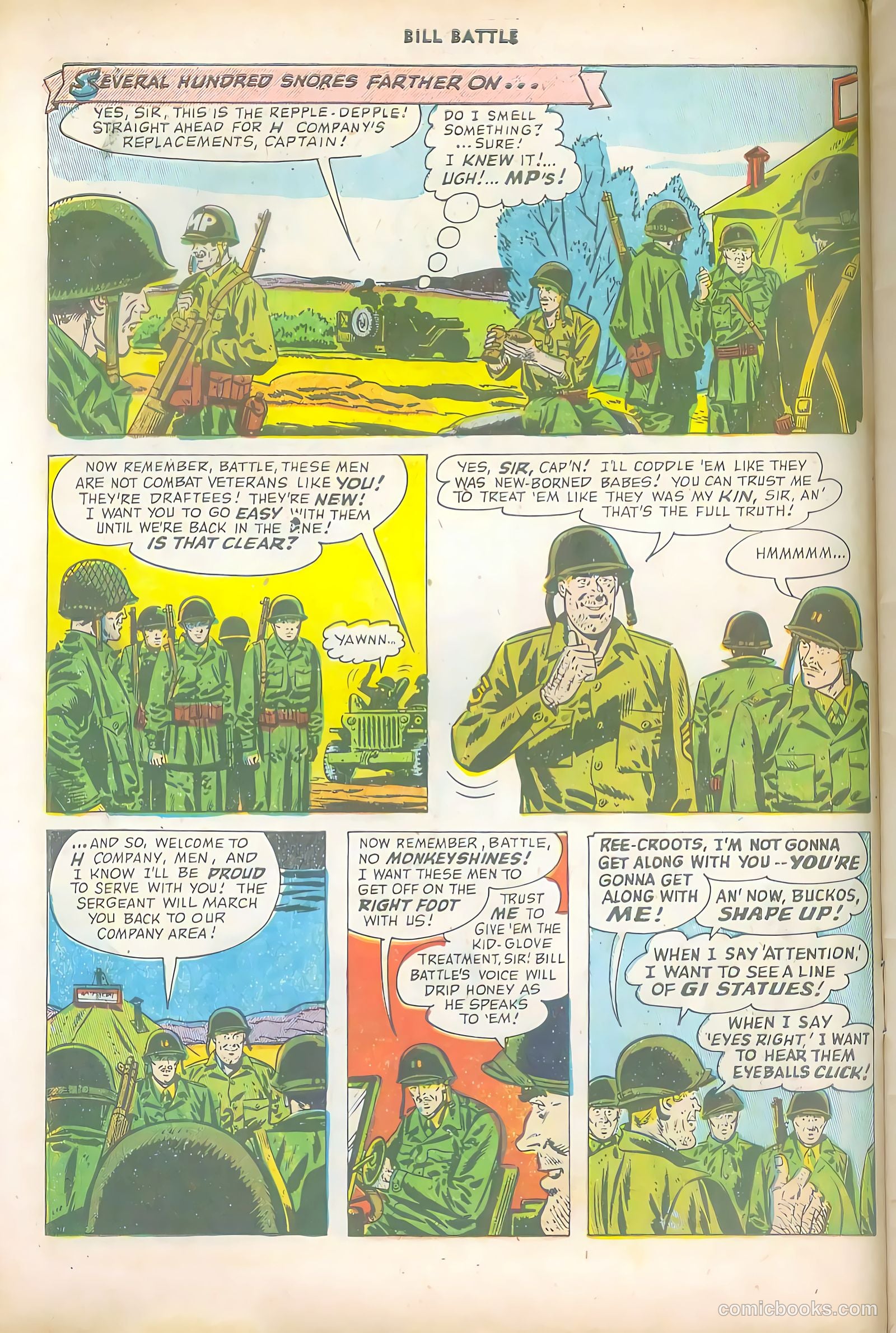 Bill Battle, the One Man Army #1 — page 6 of 36