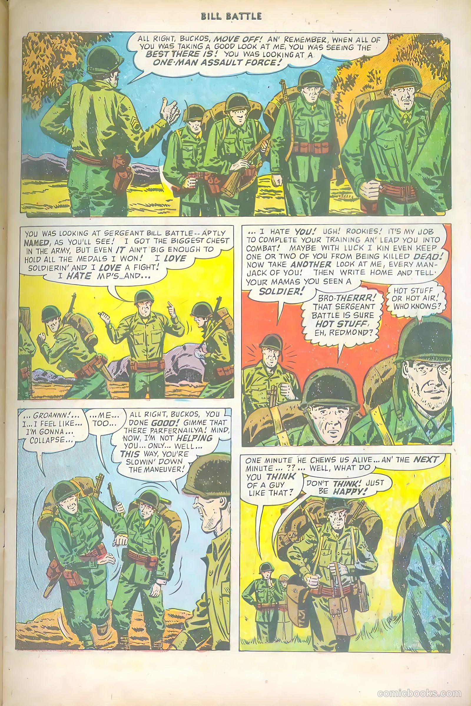 Bill Battle, the One Man Army #1 — page 7 of 36
