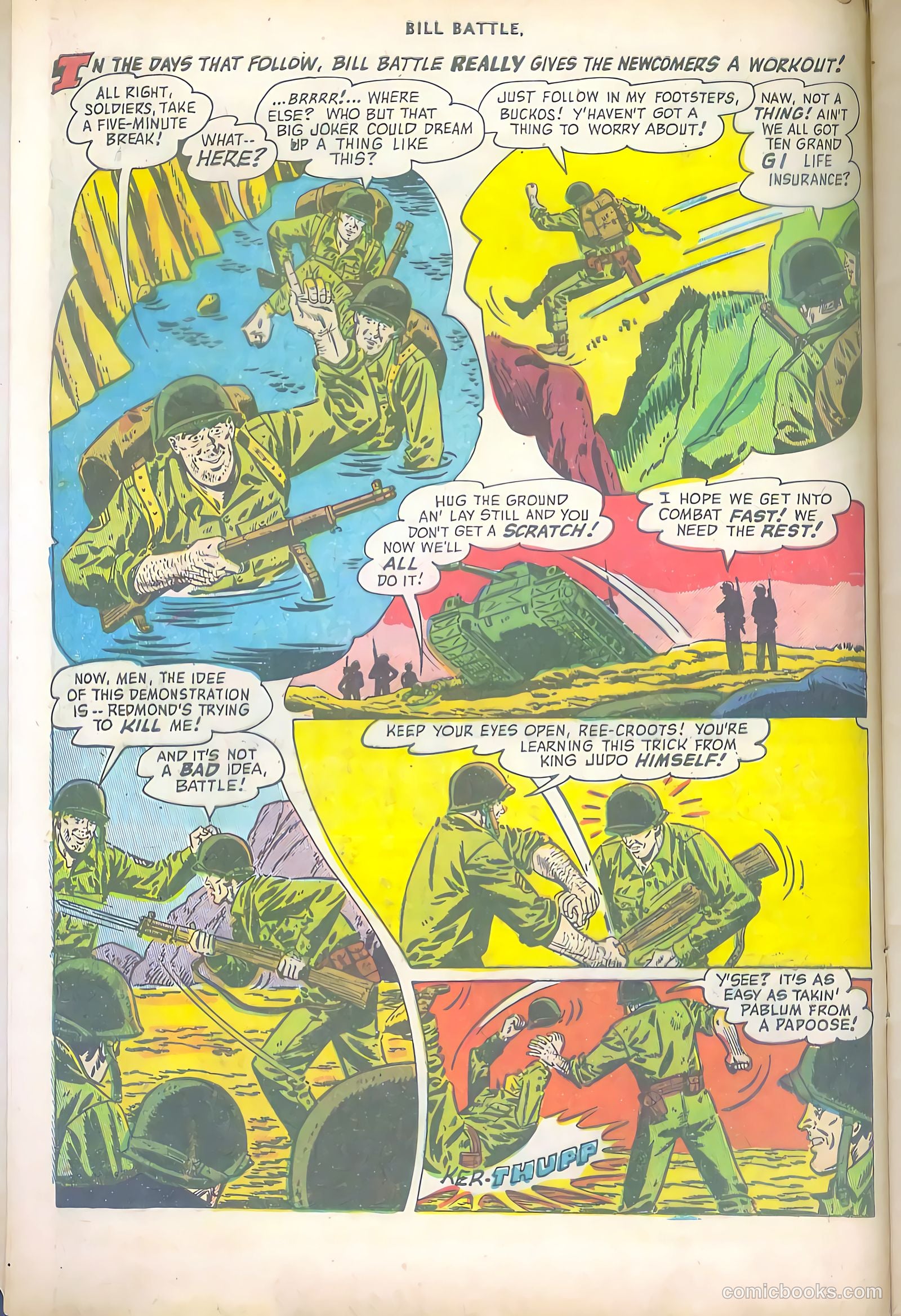 Bill Battle, the One Man Army #1 — page 8 of 36