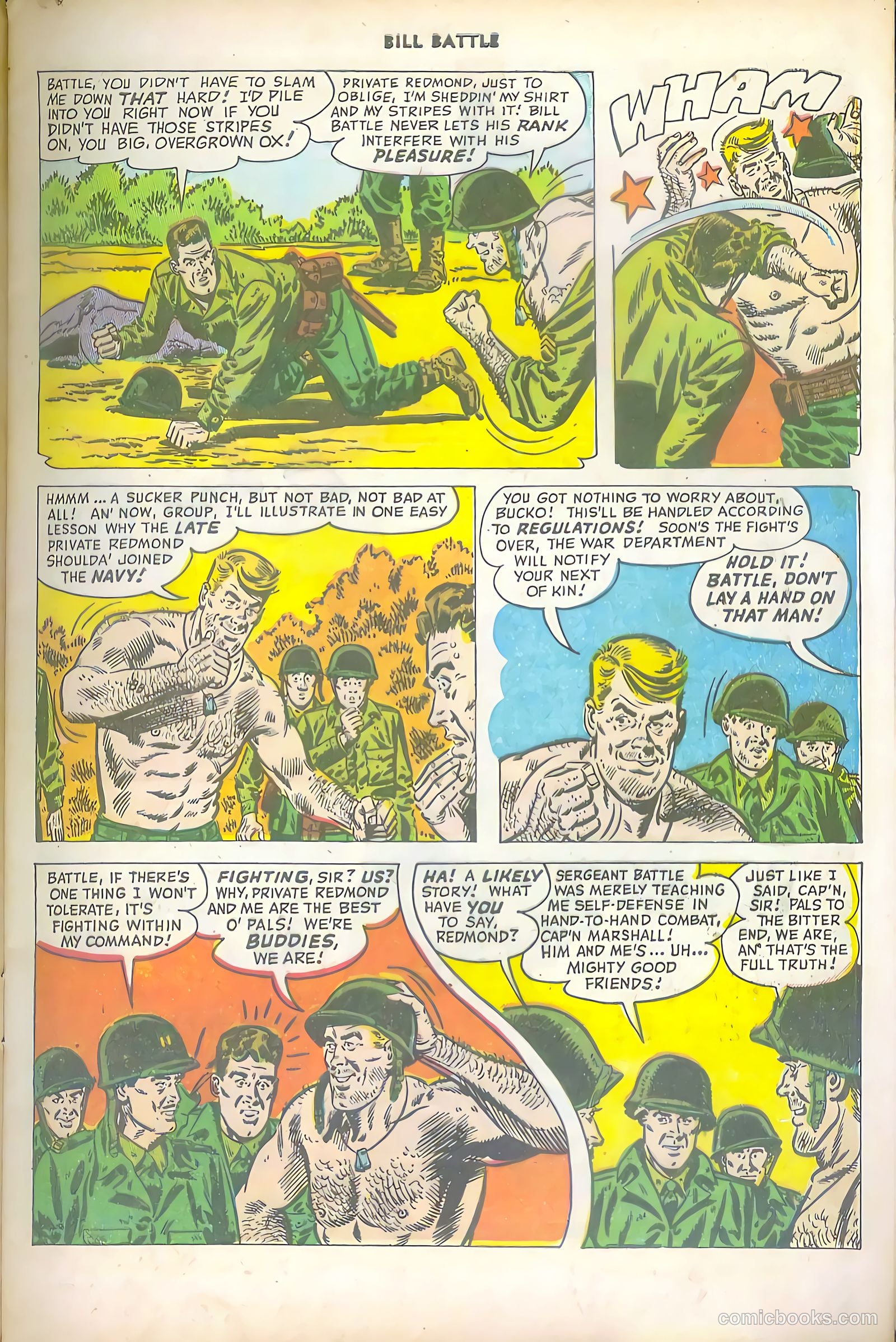 Bill Battle, the One Man Army #1 — page 9 of 36