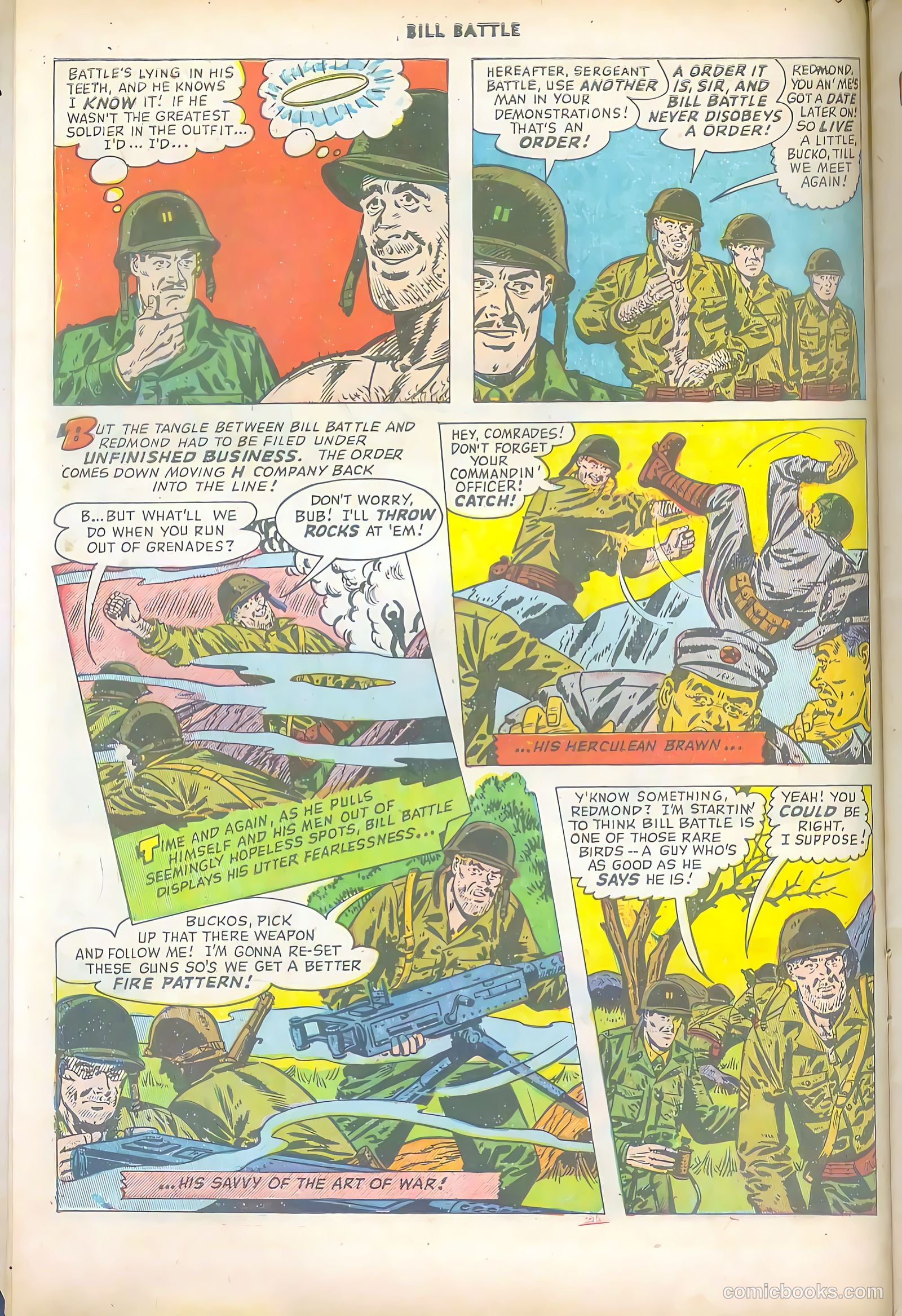 Bill Battle, the One Man Army #1 — page 10 of 36