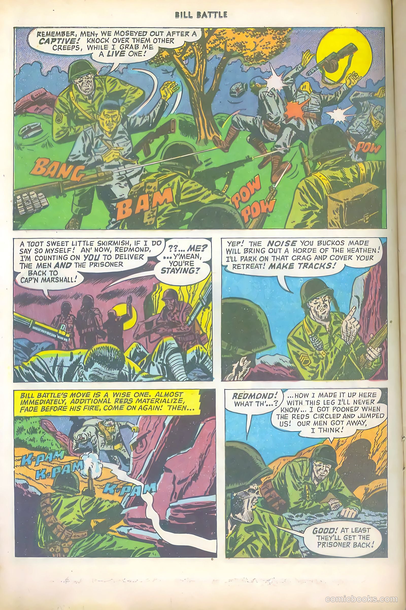 Bill Battle, the One Man Army #1 — page 12 of 36