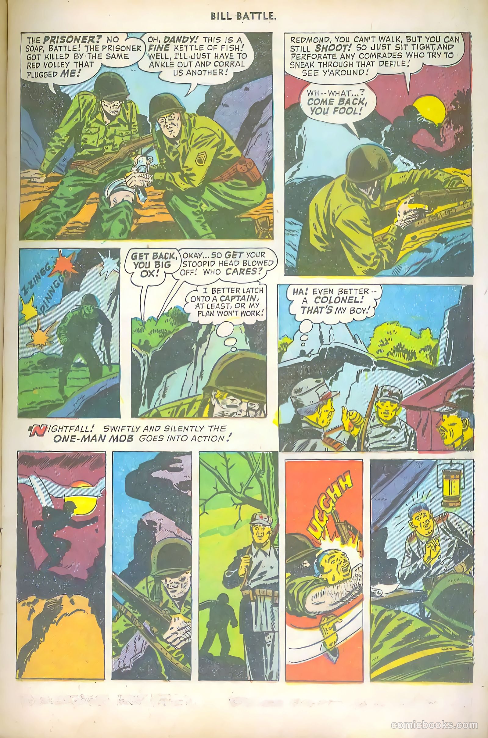 Bill Battle, the One Man Army #1 — page 13 of 36