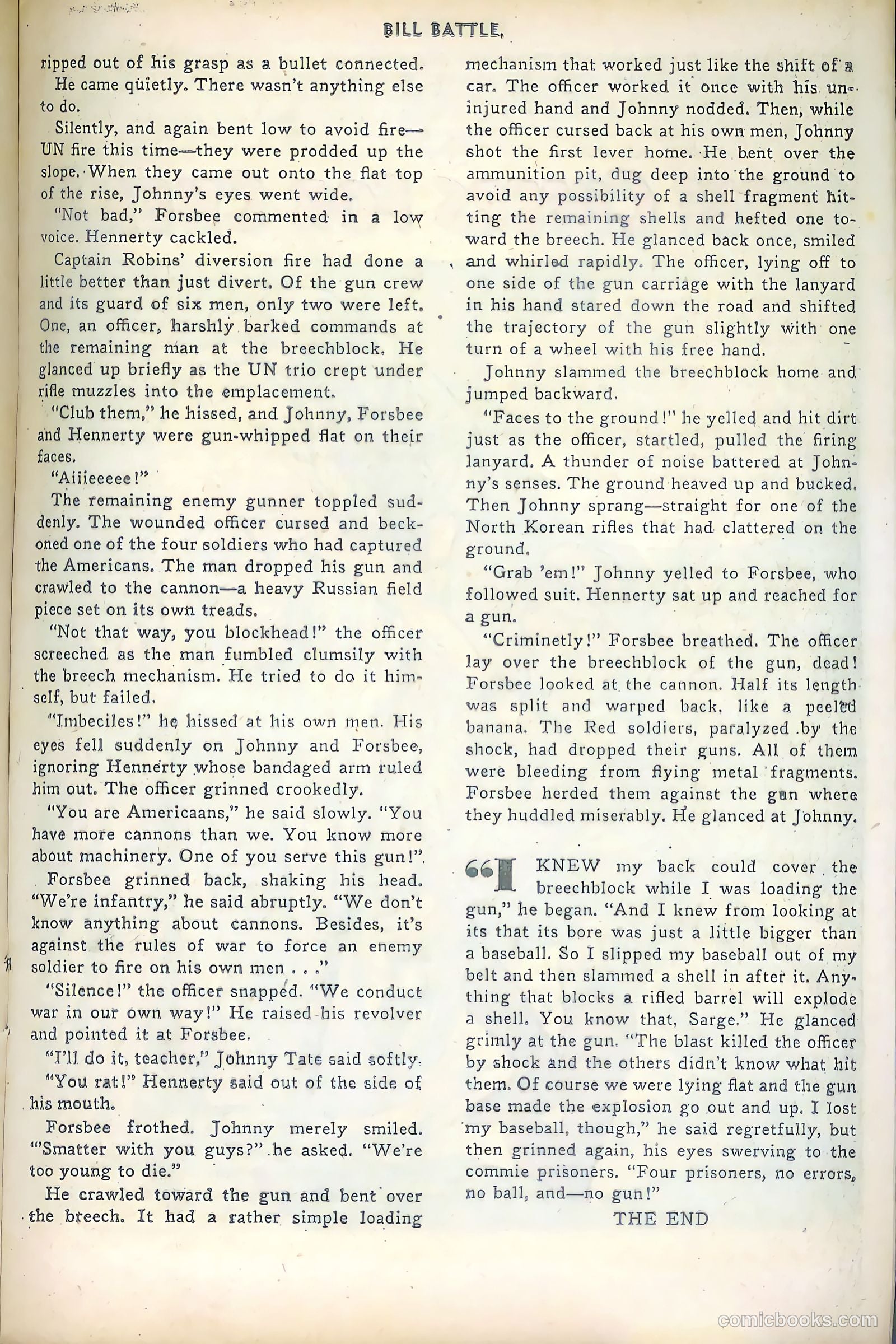 Bill Battle, the One Man Army #1 — page 17 of 36