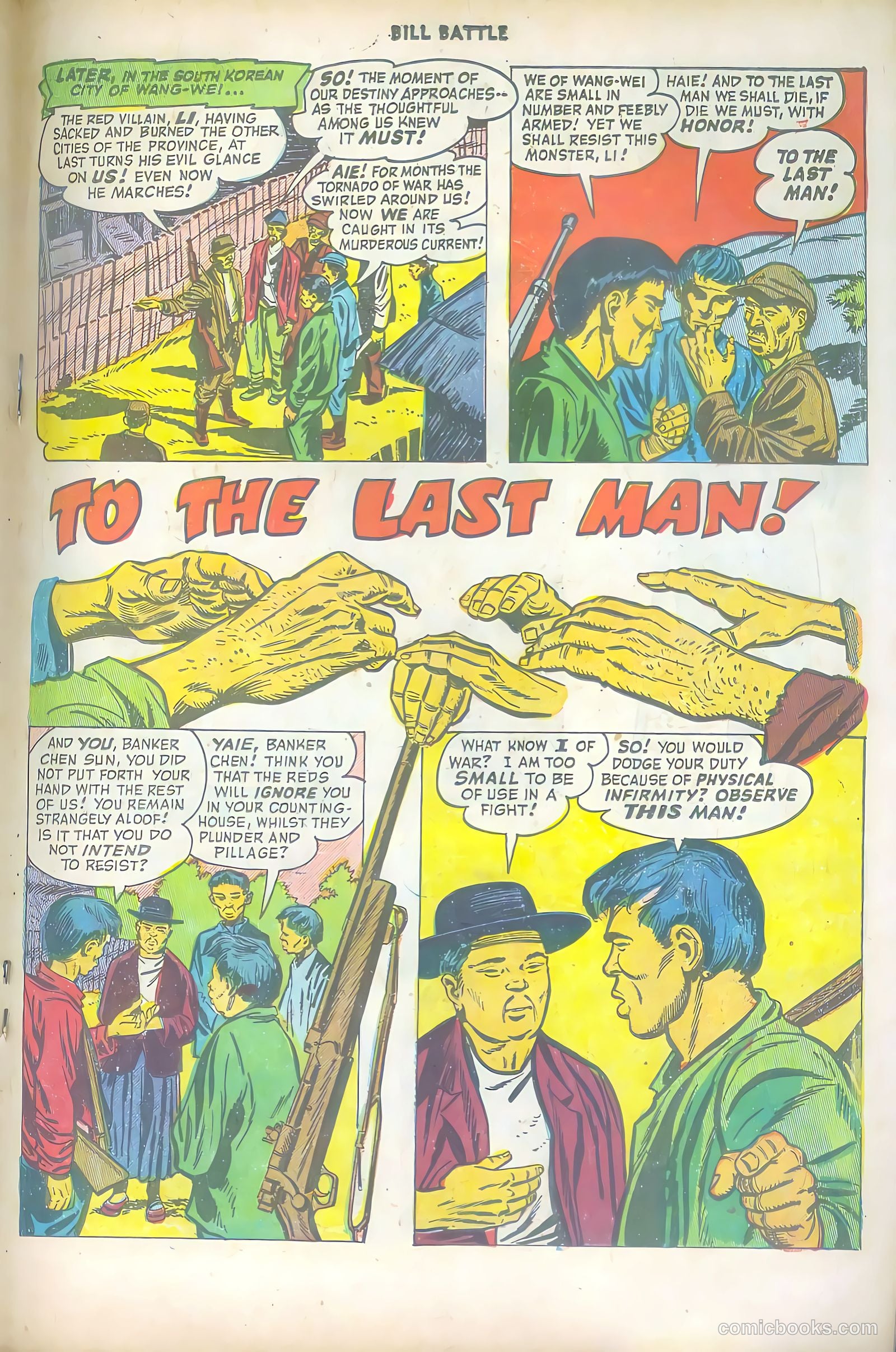 Bill Battle, the One Man Army #1 — page 19 of 36