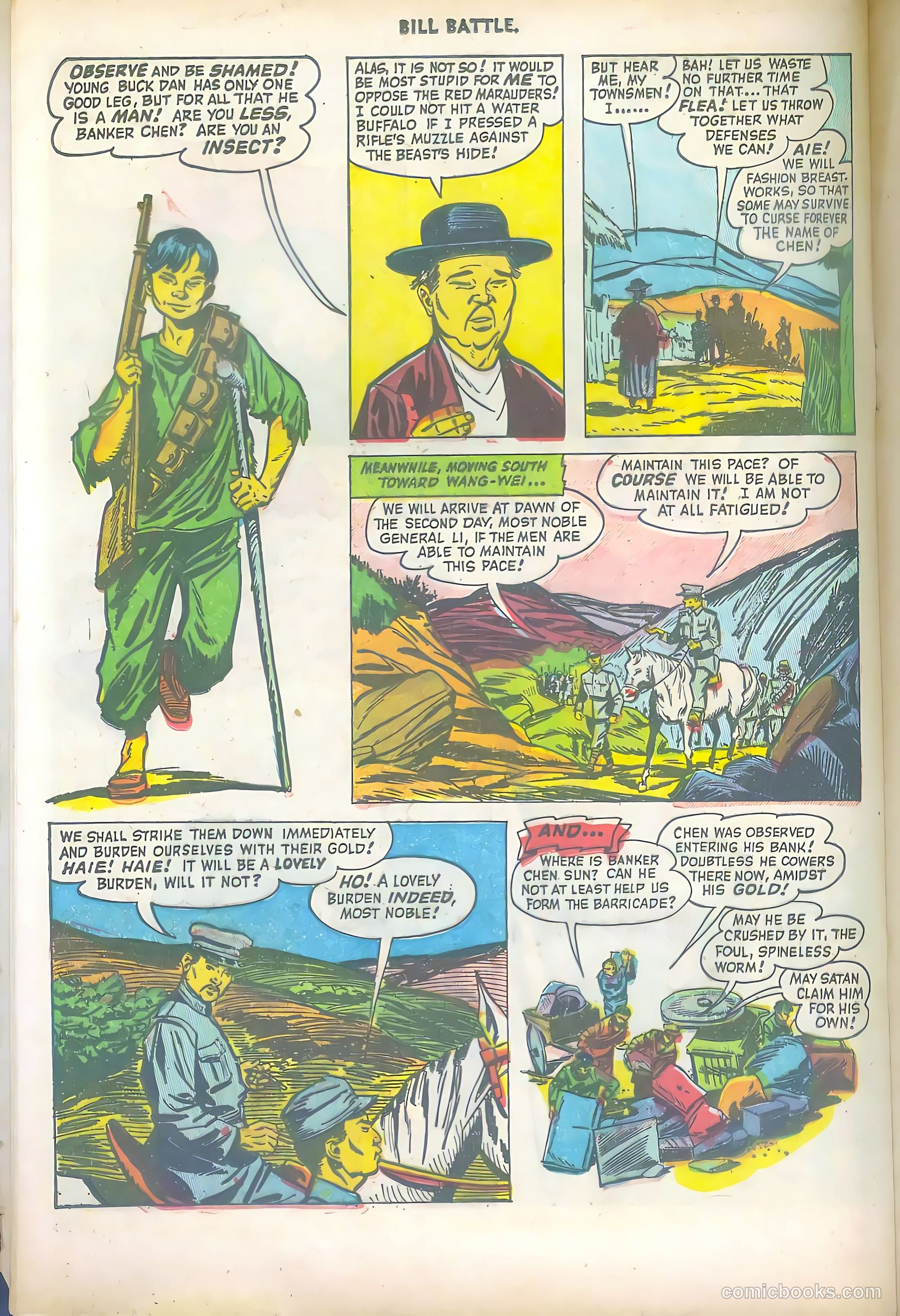 Bill Battle, the One Man Army #1 — page 20 of 36