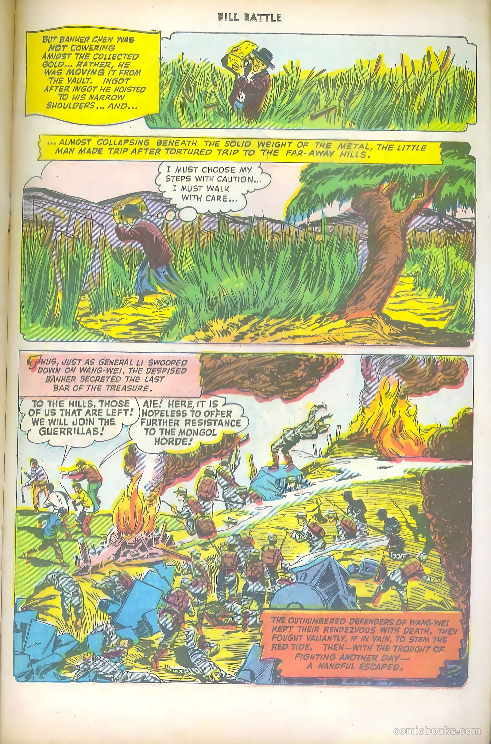 Bill Battle, the One Man Army #1 — page 21 of 36