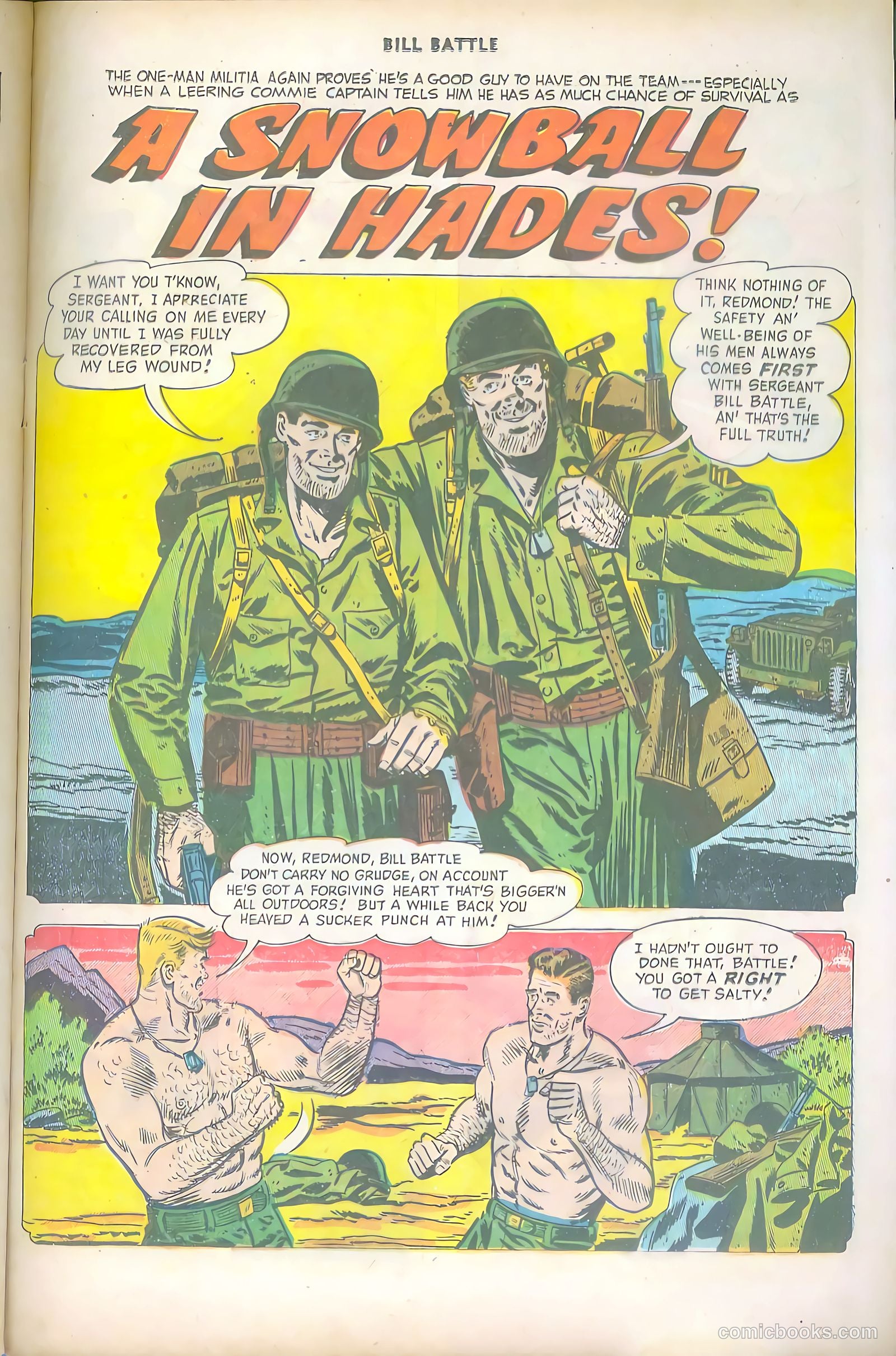 Bill Battle, the One Man Army #1 — page 25 of 36