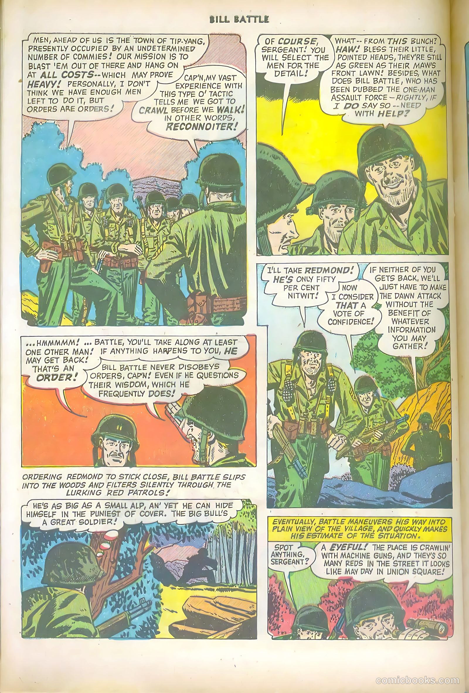 Bill Battle, the One Man Army #1 — page 28 of 36