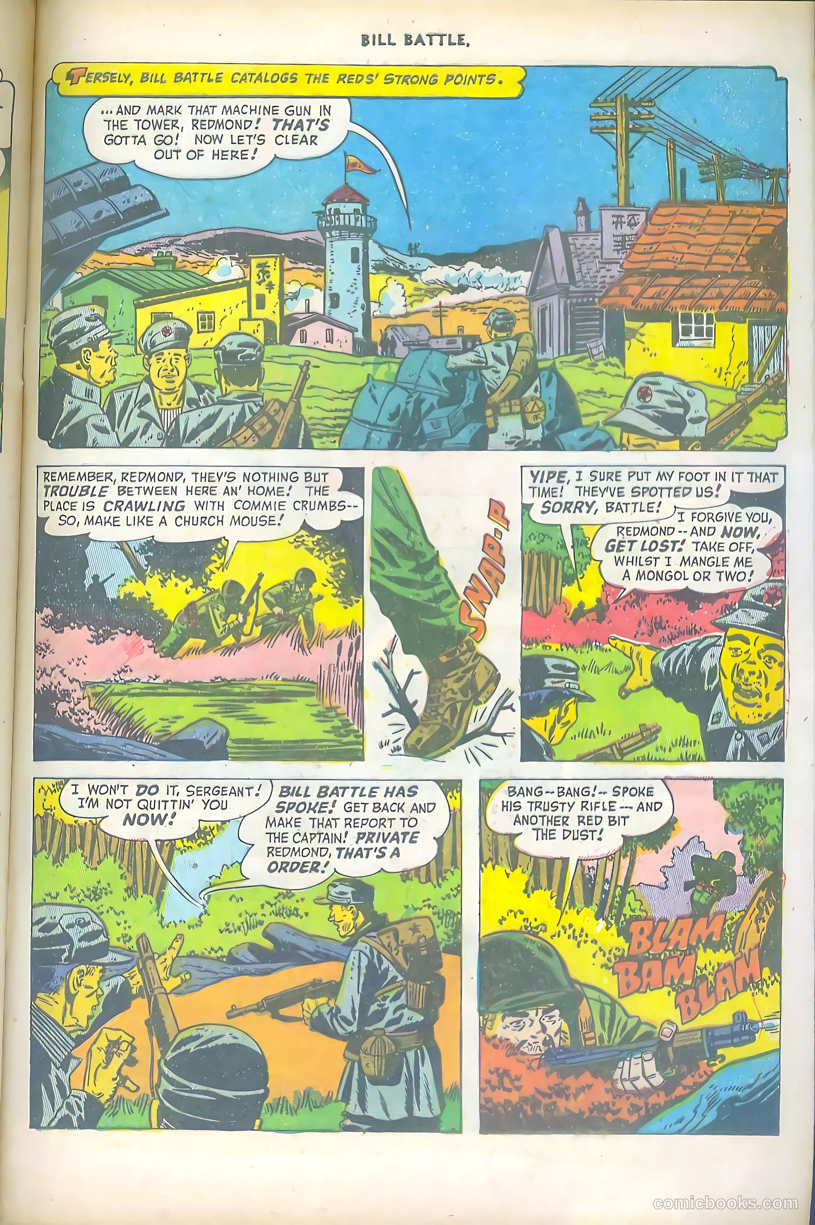 Bill Battle, the One Man Army #1 — page 29 of 36
