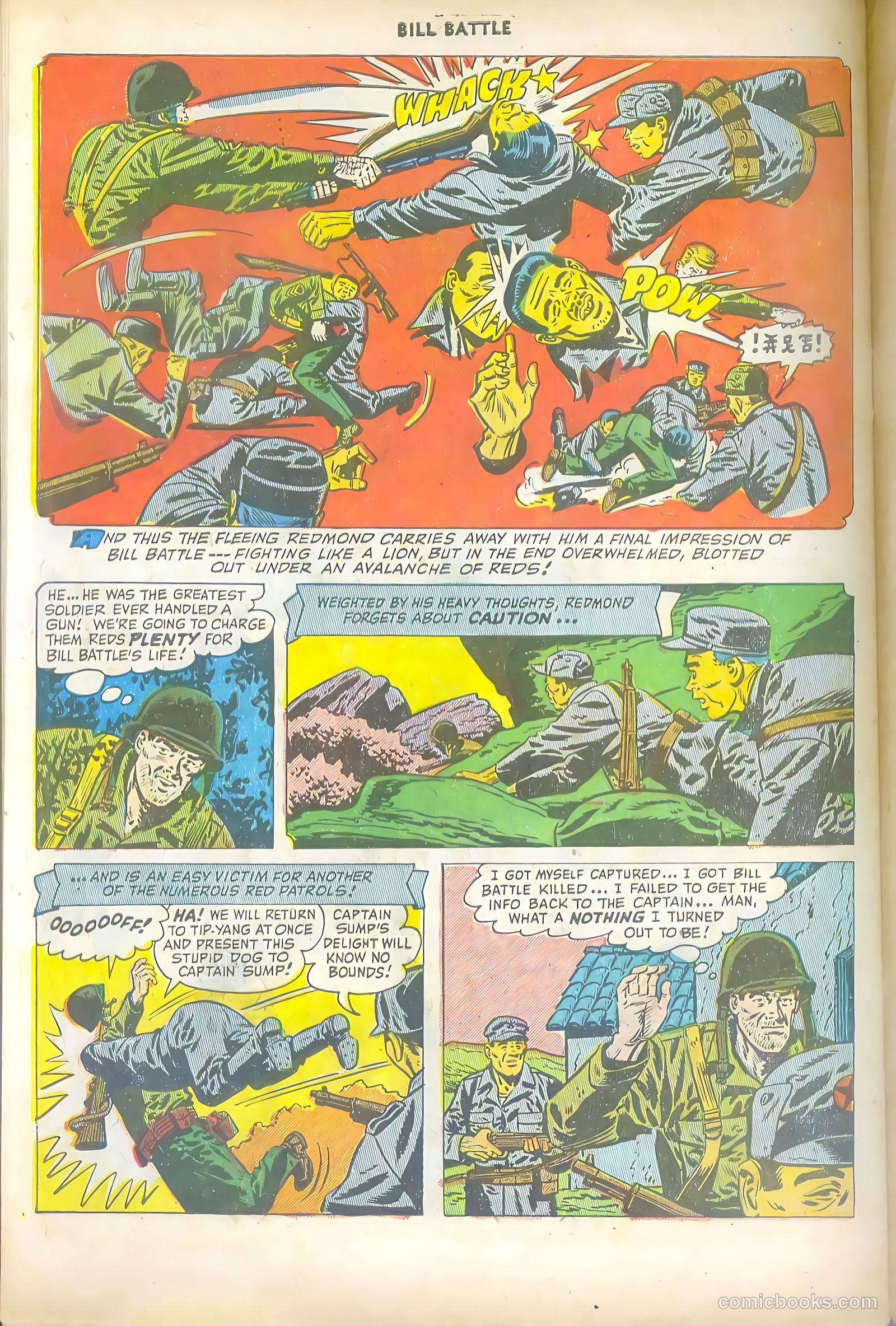Bill Battle, the One Man Army #1 — page 30 of 36